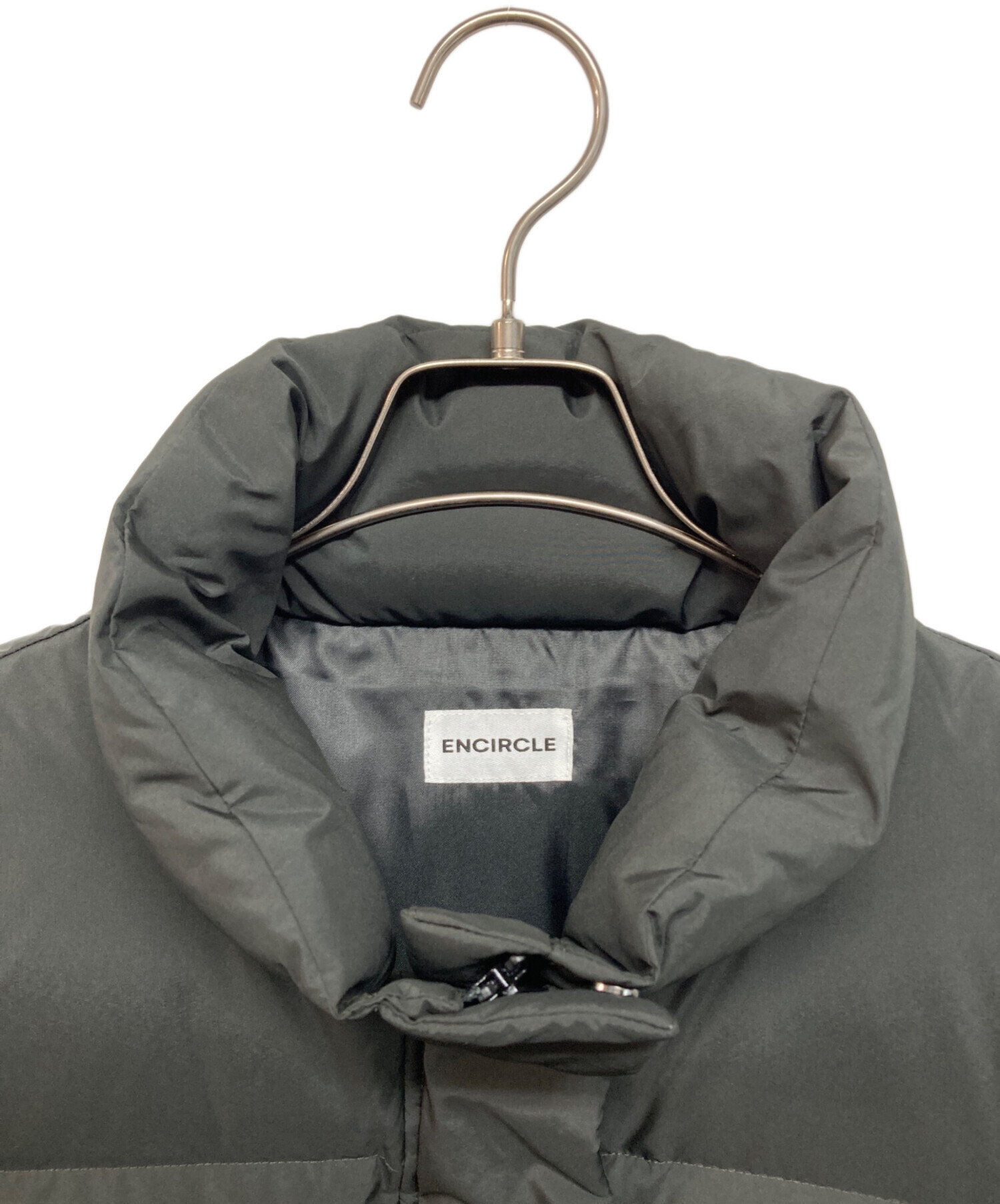 中古・古着通販】encircle (エンサークル) Frosty vest ブラック