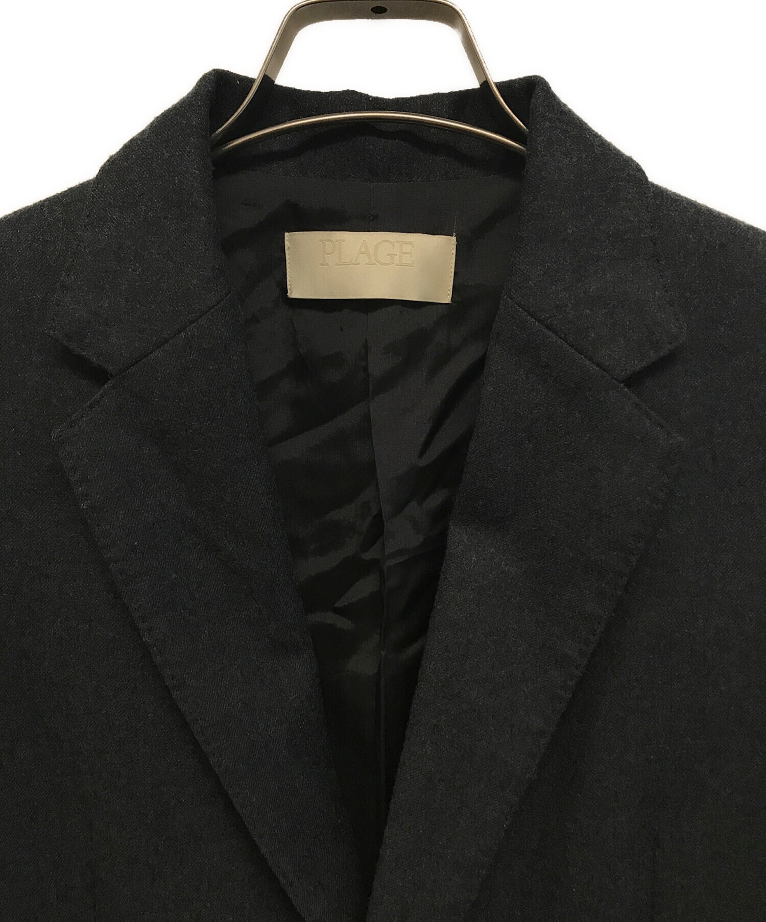 中古・古着通販】Plage (プラージュ) Big Tailored ジャケット グレー