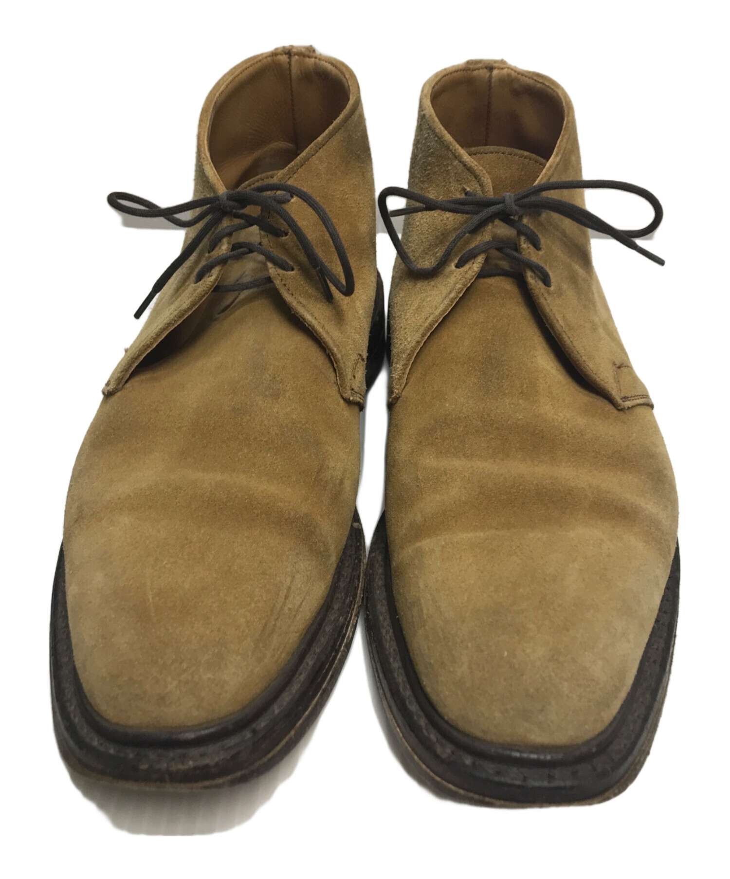 ネペンテス トリッカーズ別注 スエード チャッカブーツ 中古・古着通販】Tricker's (トリッカーズ) チャッカブーツ ベージュ