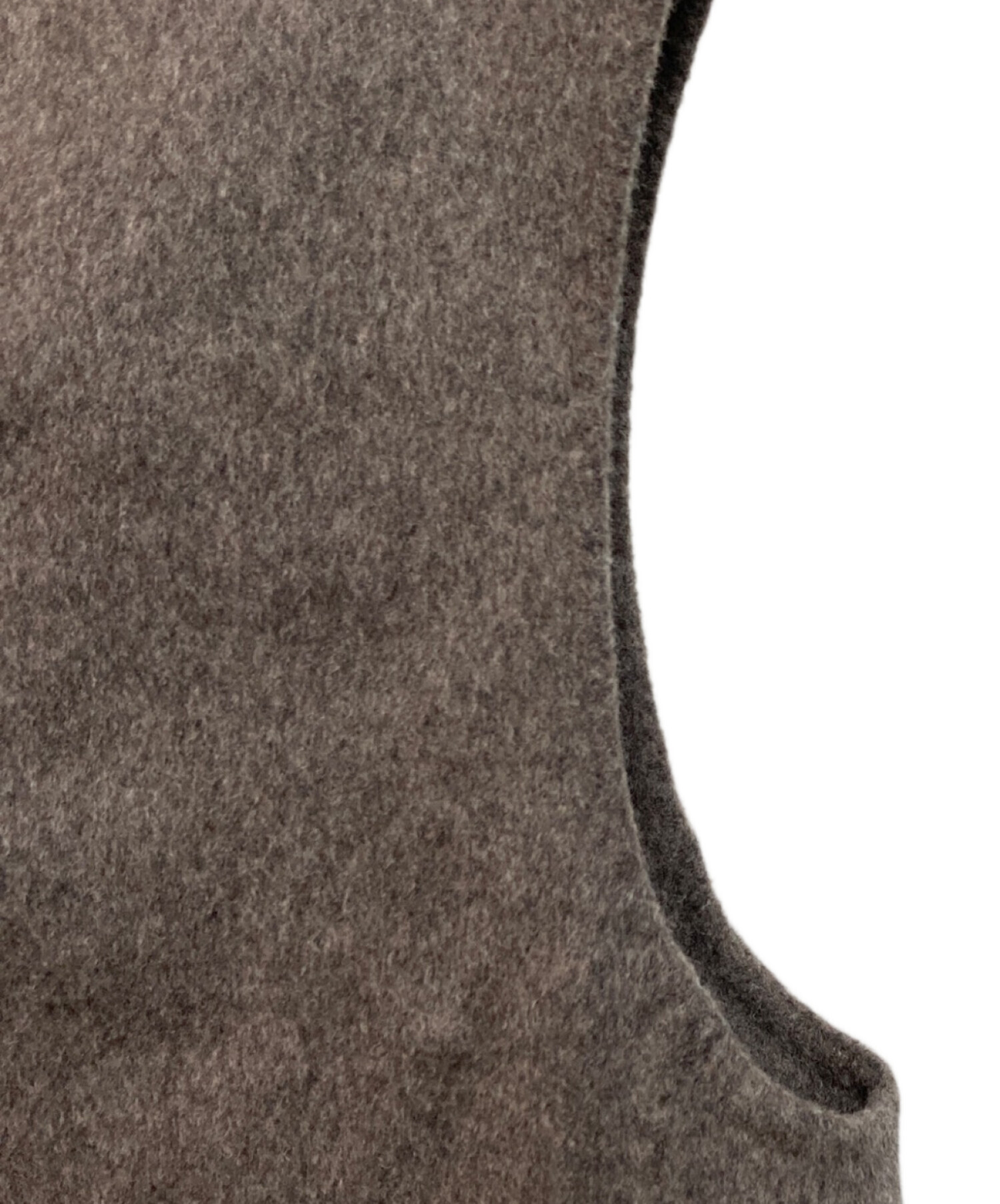 plage ハミルトンミニマルベスト グレー