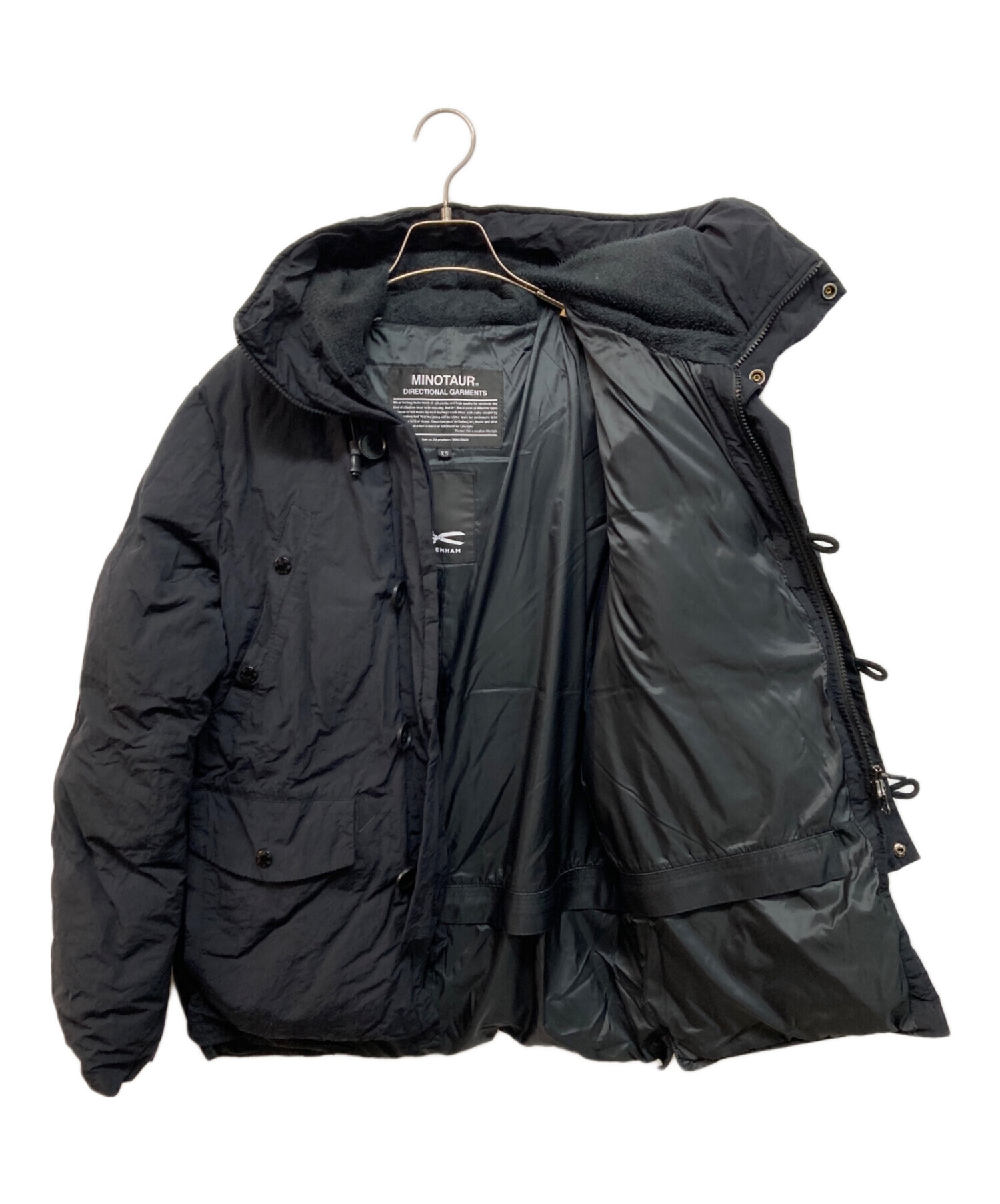 デンハム DENHAM × MINOTAUR  150着限定　size S デンハム×ミノトールの日本限定メンズダウンジャケット - 防水