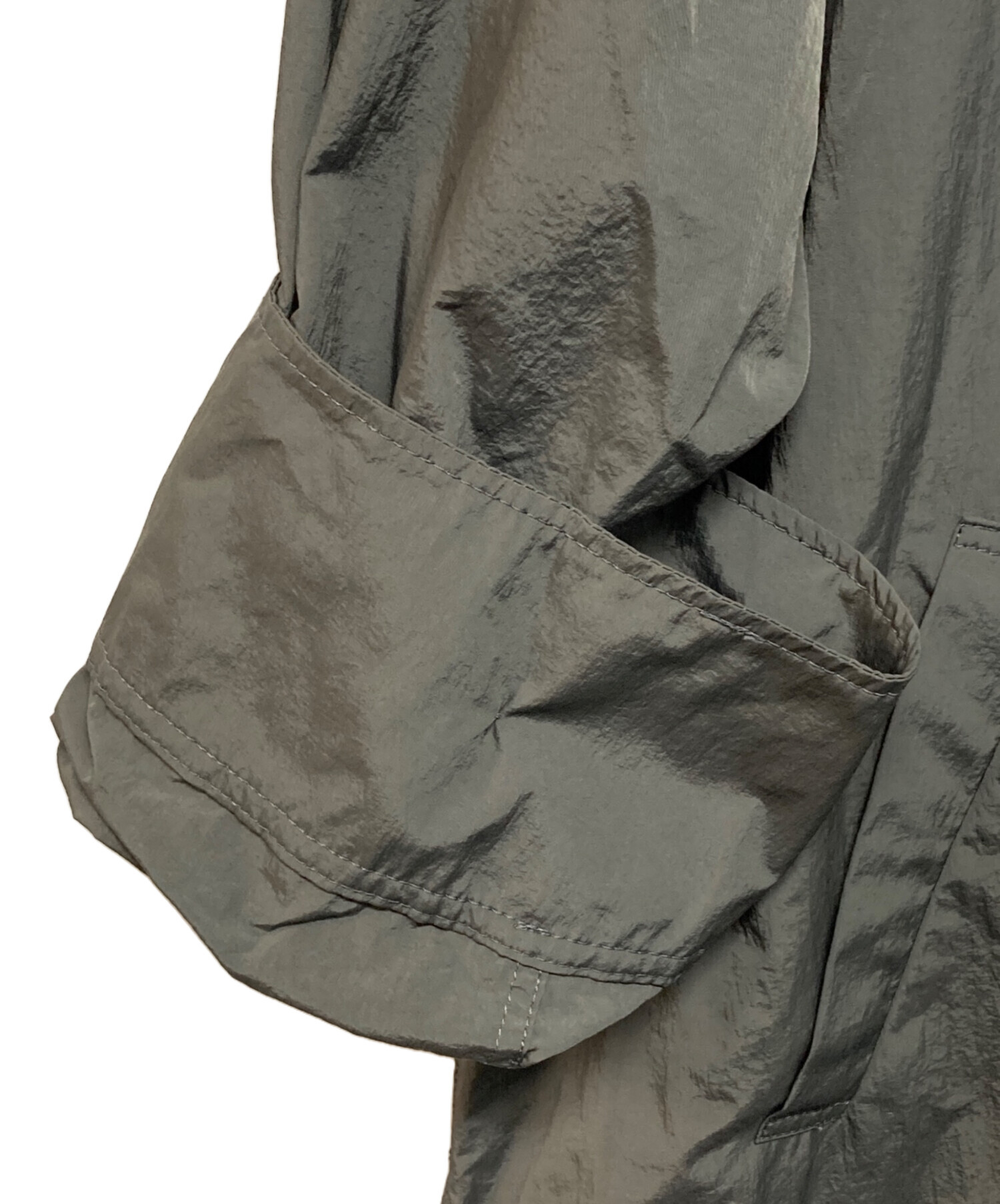 中古・古着通販】Plage (プラージュ) LIGHT NYLON コート グレー  