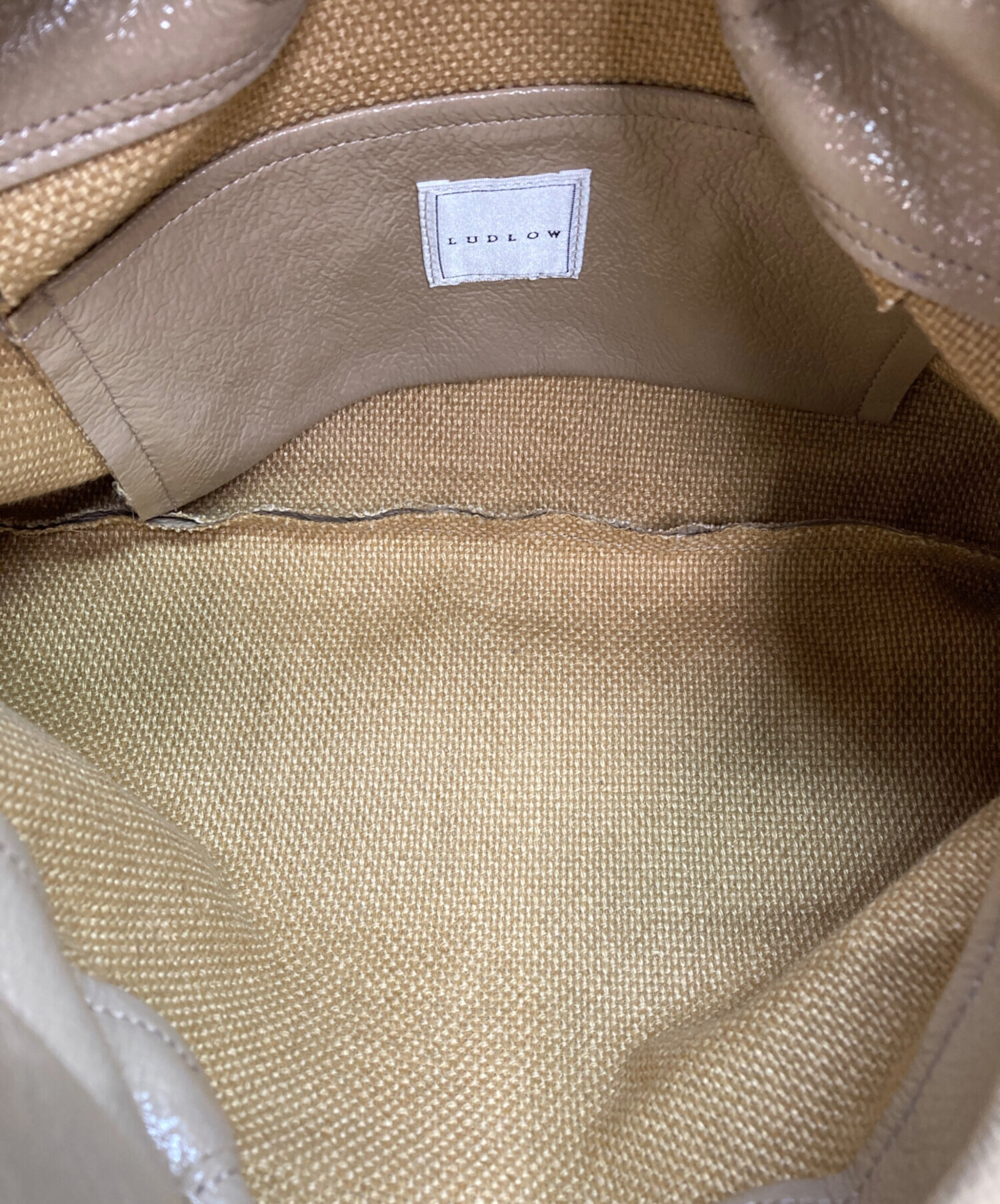 中古・古着通販】LUDLOW (ラドロー) 24S-Bag 019 ベージュ｜ブランド  