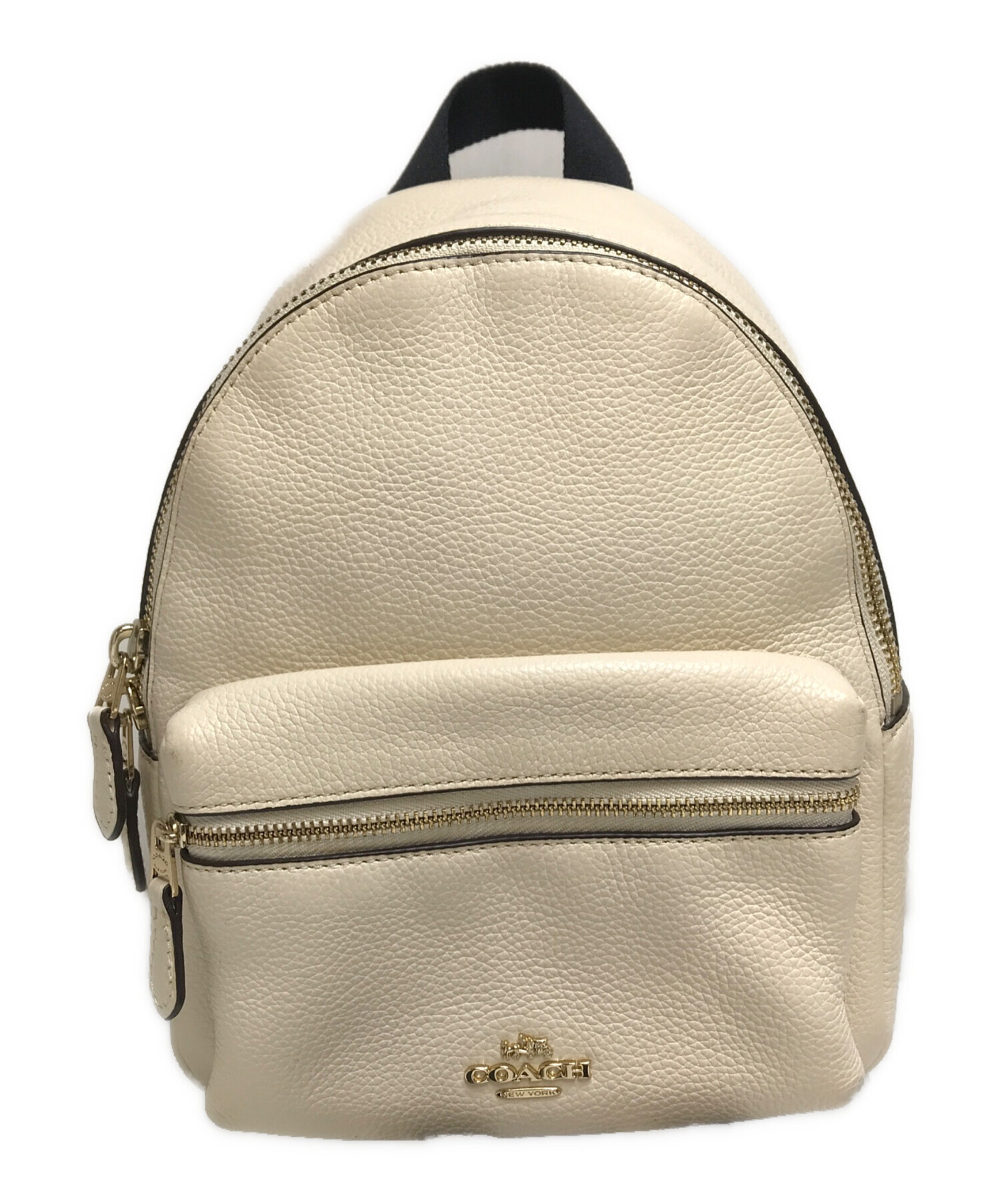 中古・古着通販】COACH (コーチ) チャーリー ペブルドレザー ミニ