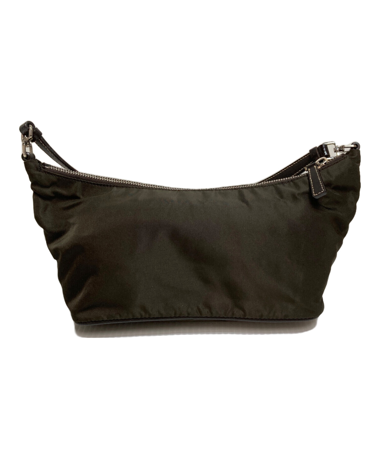 中古・古着通販】PRADA (プラダ) ワンショルダーバッグ ブラウン 