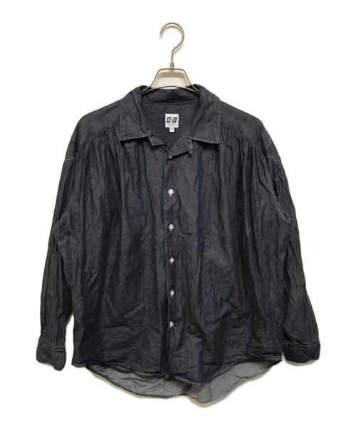 【K⭐︎t⭐︎M】AiE ペインターシャツ Ｍ 中古・古着通販】AiE (エーアイイー) PAINTER SHIRT インディゴ サイズ