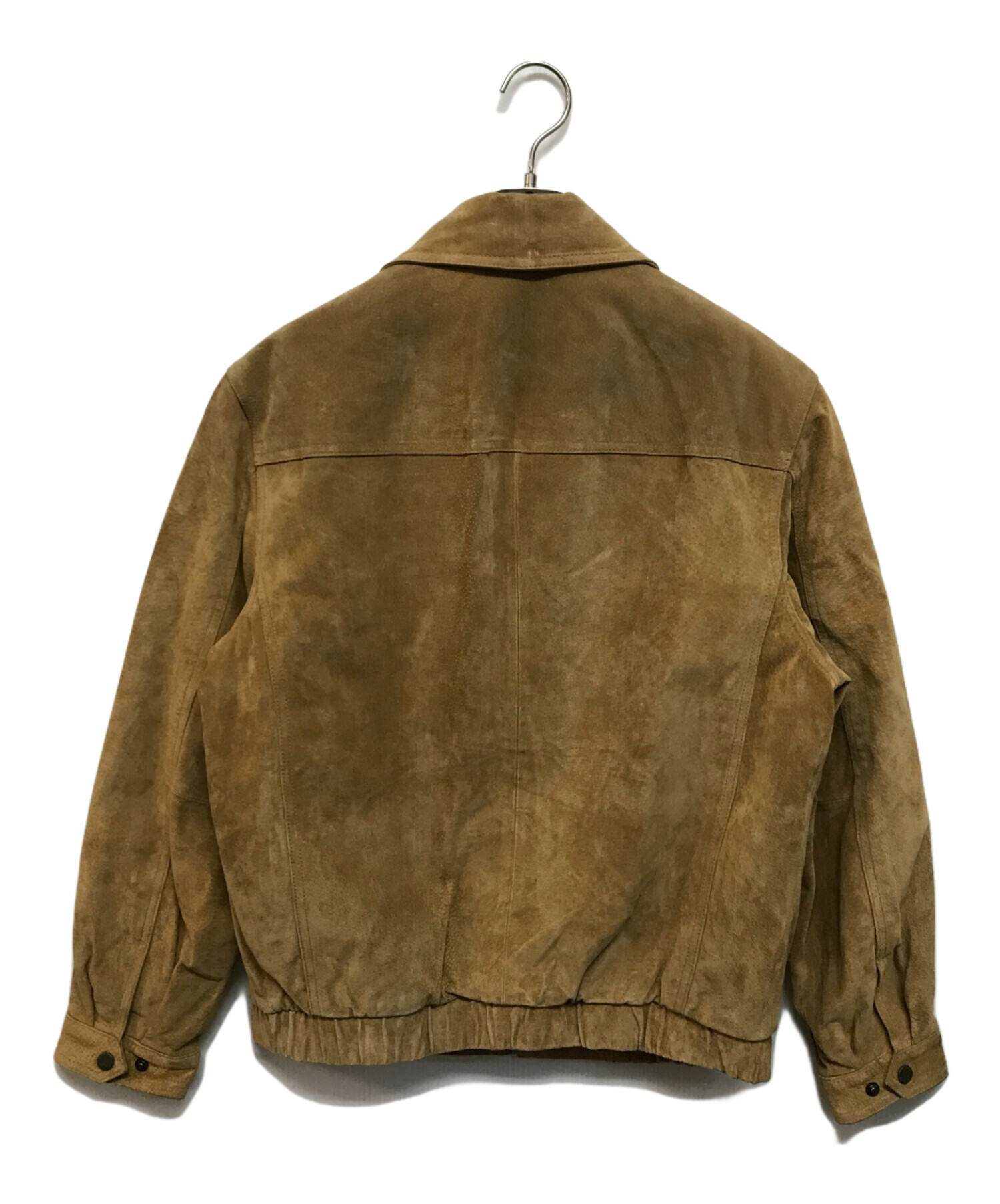 【希少】vintageスウェードレザージャケット デザイン古着ニット 中古・古着通販】JOHN ASHFORD (ジョン アッシュフォード) スウェード