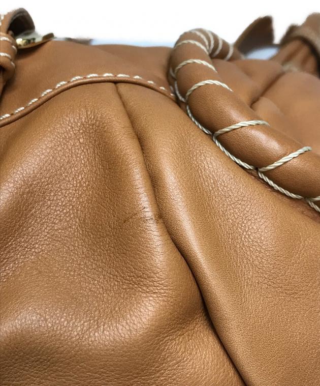 中古・古着通販】CELINE (セリーヌ) ラージシューケット ブラウン