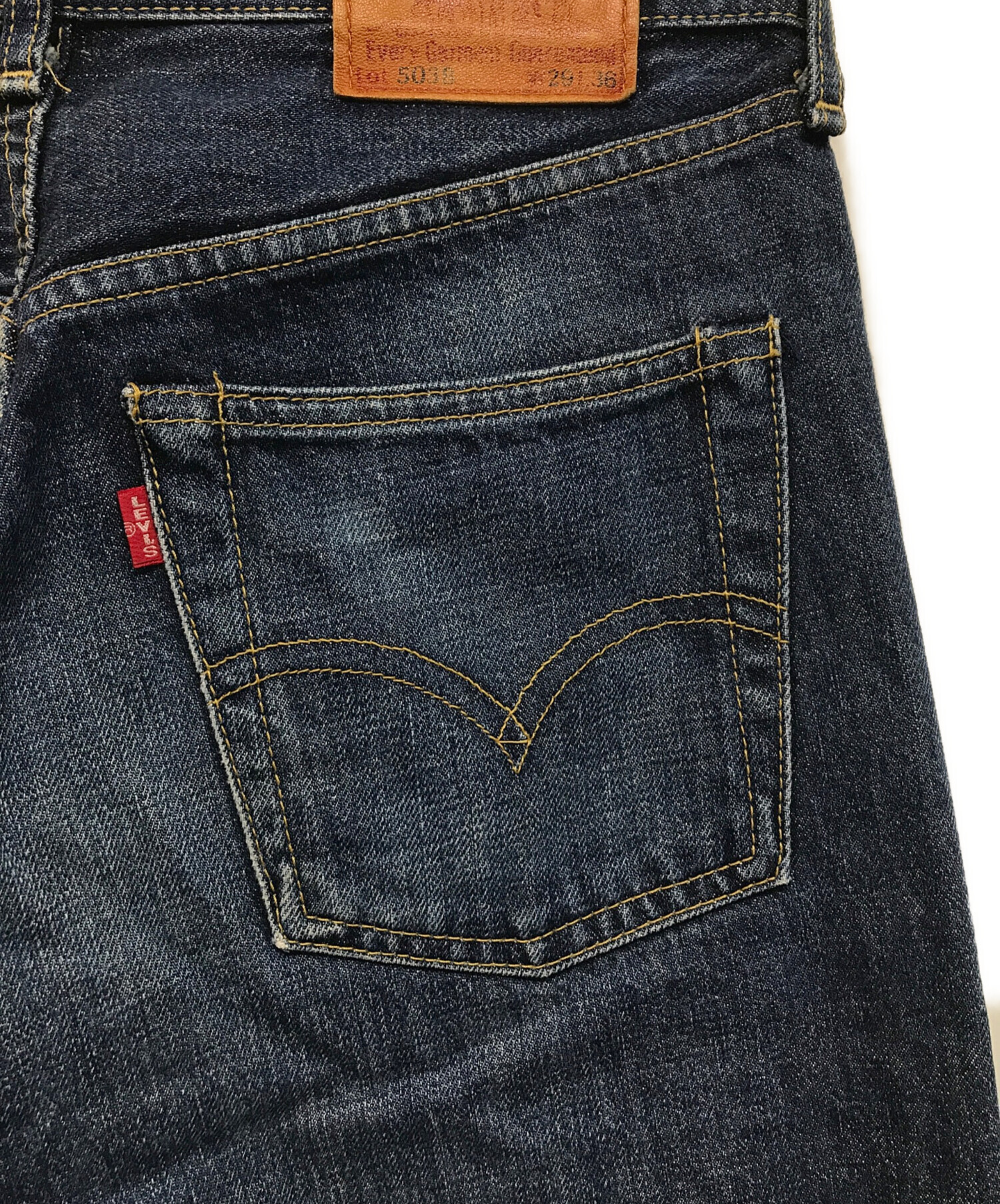 中古・古着通販】LEVI'S (リーバイス) 復刻503BXXデニムパンツ ブルー