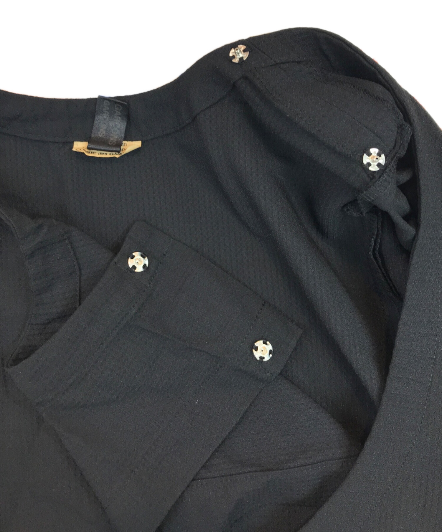 COMME des GARÇONS チャイナ ワンピース コート 製品染め COMME des GARÇONS チャイナ ワンピース コート 製品染め - メルカリ