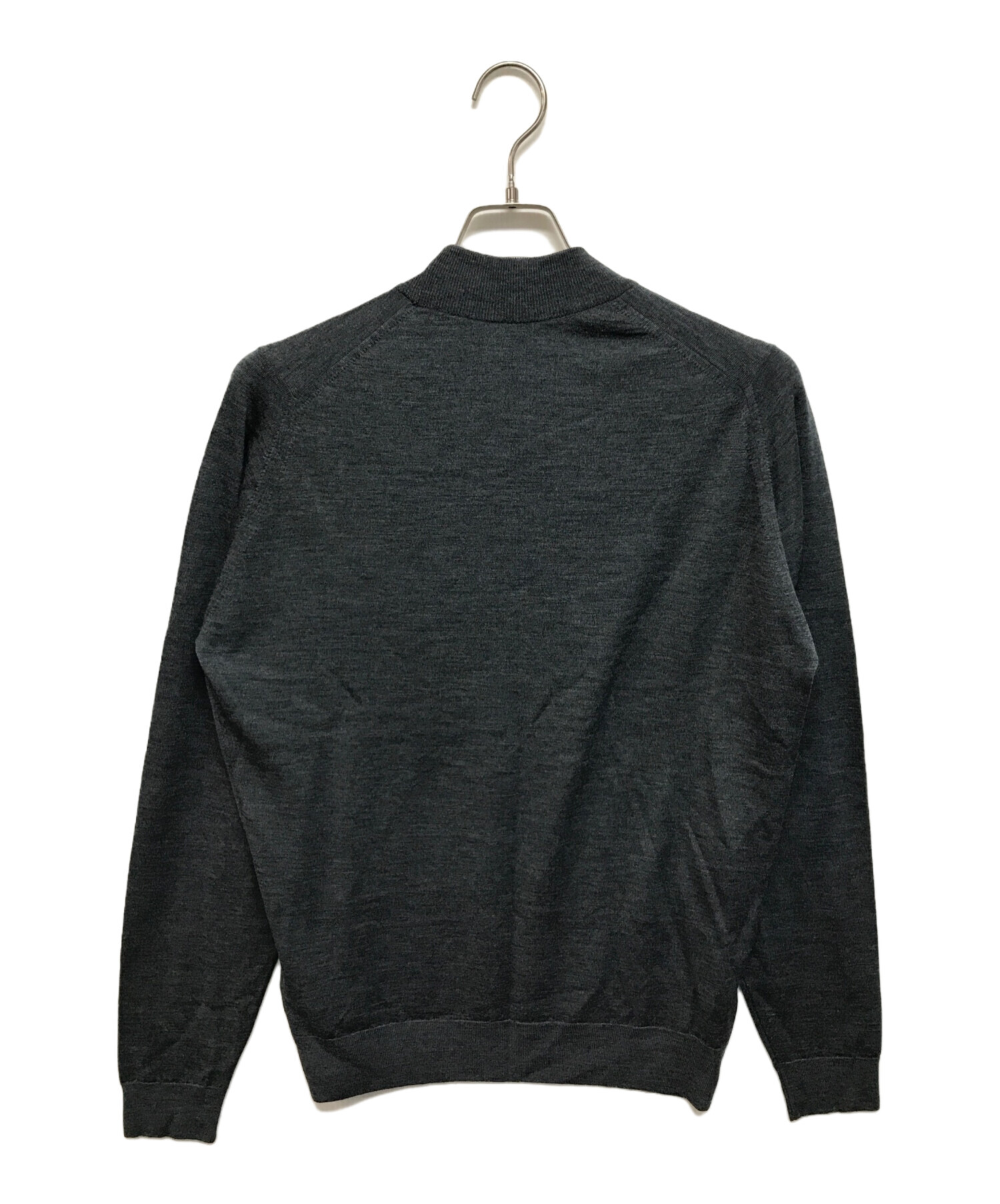 ジョンスメドレー　タートルネックニット　ウール　ブラック　S JOHN SMEDLEY ジョンスメドレー ニットトップス CHERWELL