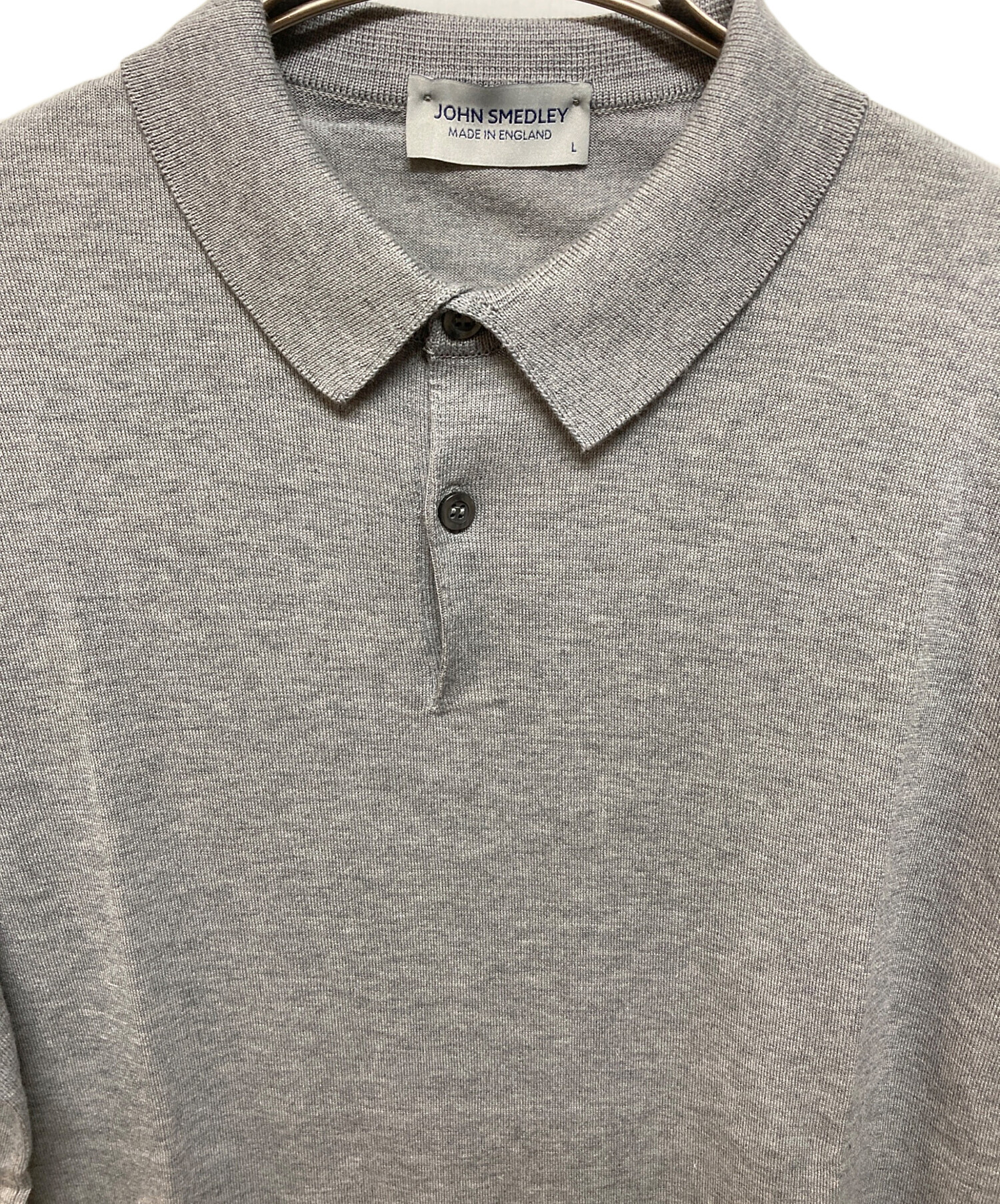 中古・古着通販】JOHN SMEDLEY (ジョンスメドレー) ニットポロシャツ 