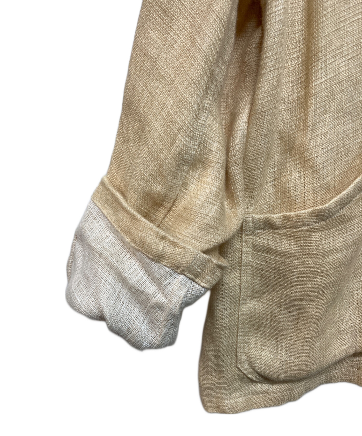 中古・古着通販】AURALEE (オーラリー) LINEN DOUBLE FACE BLOUZON