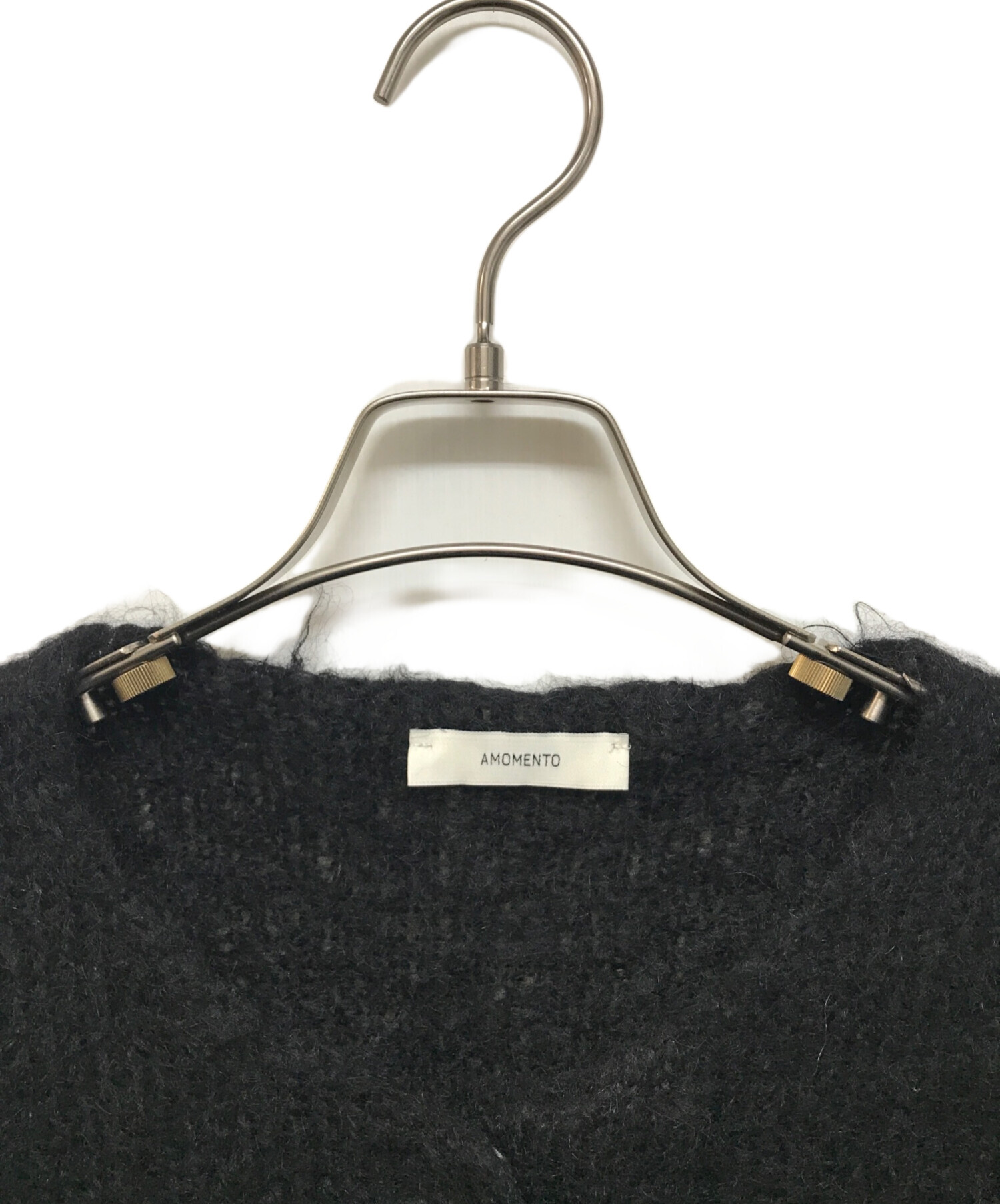 中古・古着通販】AMOMENTO (アモーメント) モヘヤカーディガン