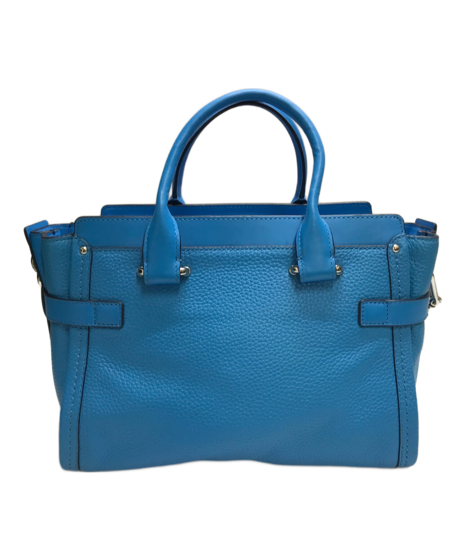 中古・古着通販】COACH (コーチ) 2WAYショルダーバッグ ブルー