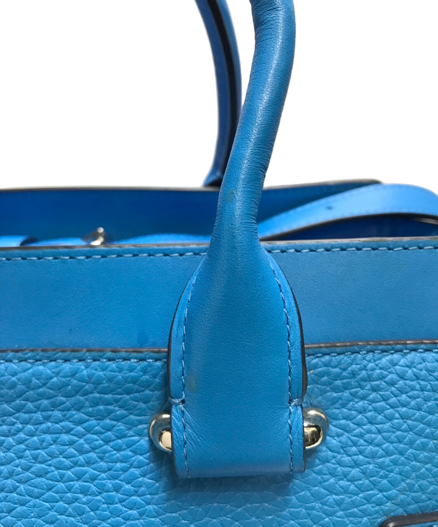 中古・古着通販】COACH (コーチ) 2WAYショルダーバッグ ブルー