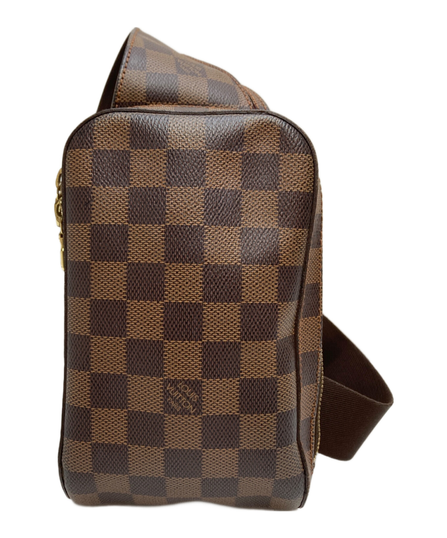 LOUIS VUITTON ボディバッグ ダークブラウン 中古・古着通販】LOUIS VUITTON (ルイ ヴィトン) ボディーバッグ