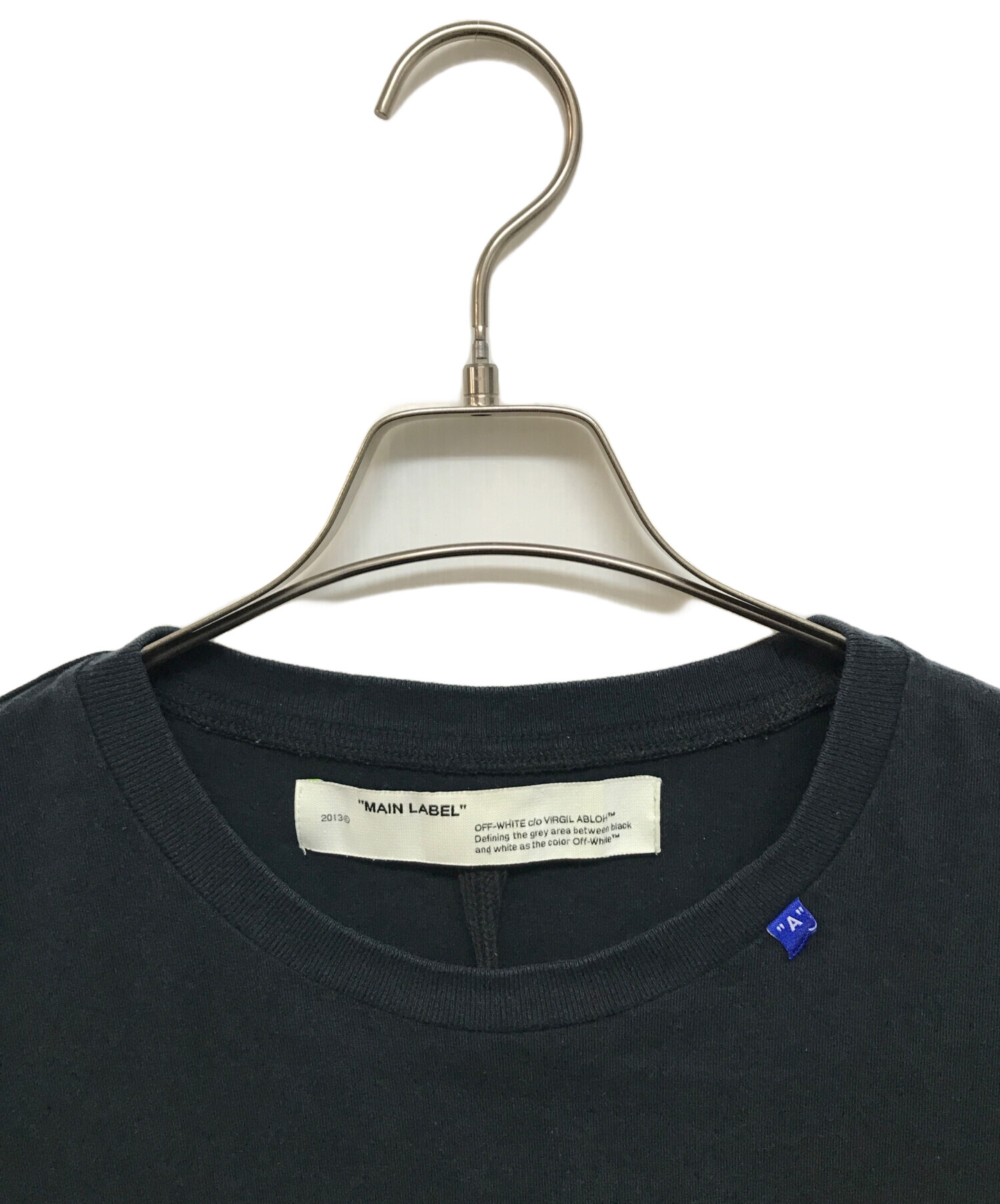 中古・古着通販】OFFWHITE (オフホワイト) 19AW UNFINISHED S/S OVER 