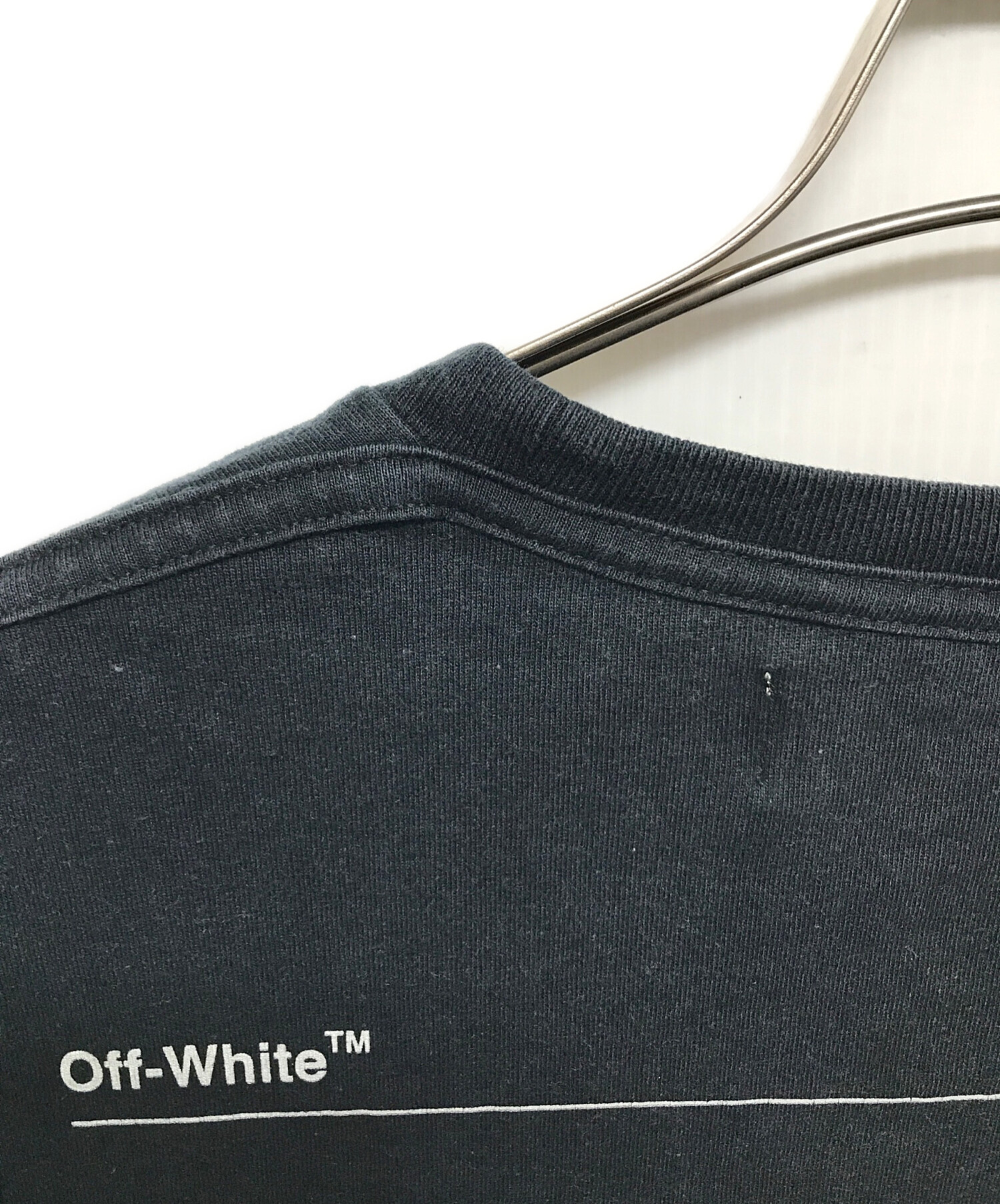 中古・古着通販】OFFWHITE (オフホワイト) 19AW UNFINISHED S/S OVER 