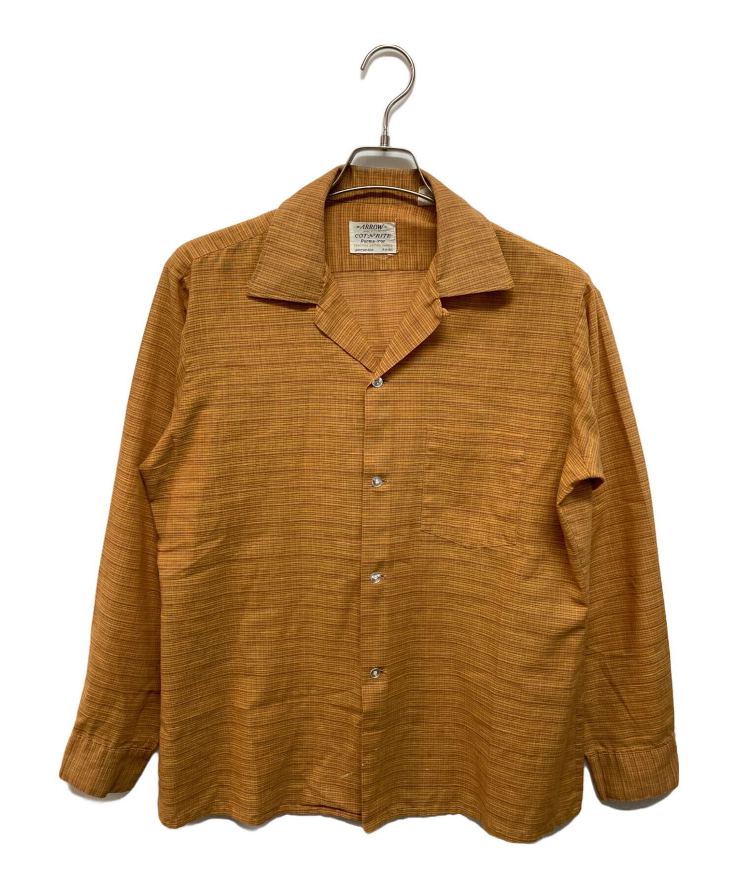 50s arrow シャツ オープンカラー コットン 公式通販