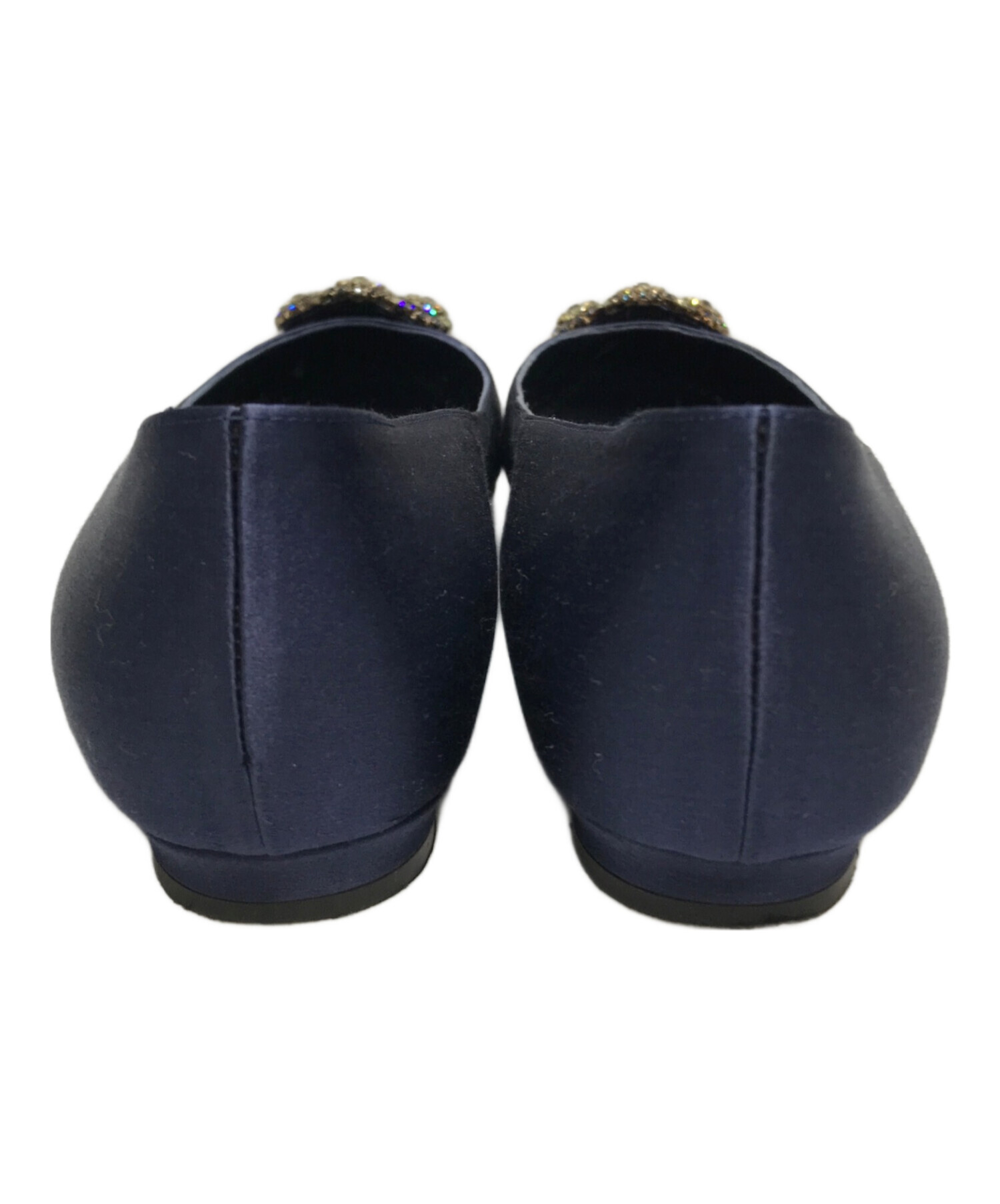 中古・古着通販】Manolo Blahnik (マノロブラニク) ビジューフラット 