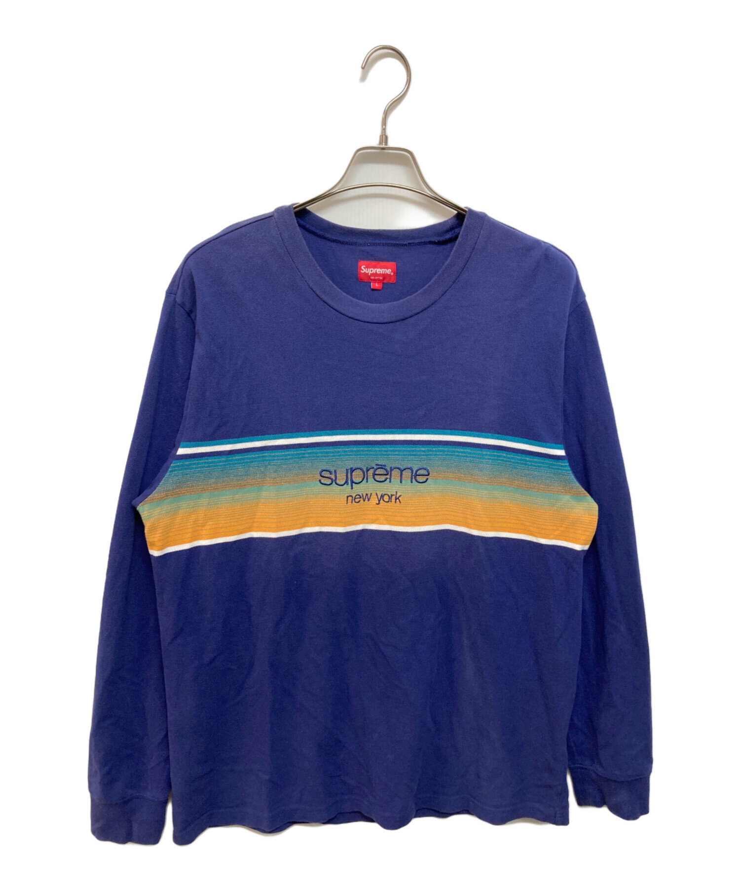 中古・古着通販】Supreme (シュプリーム) Shadow Stripe L/S Top 
