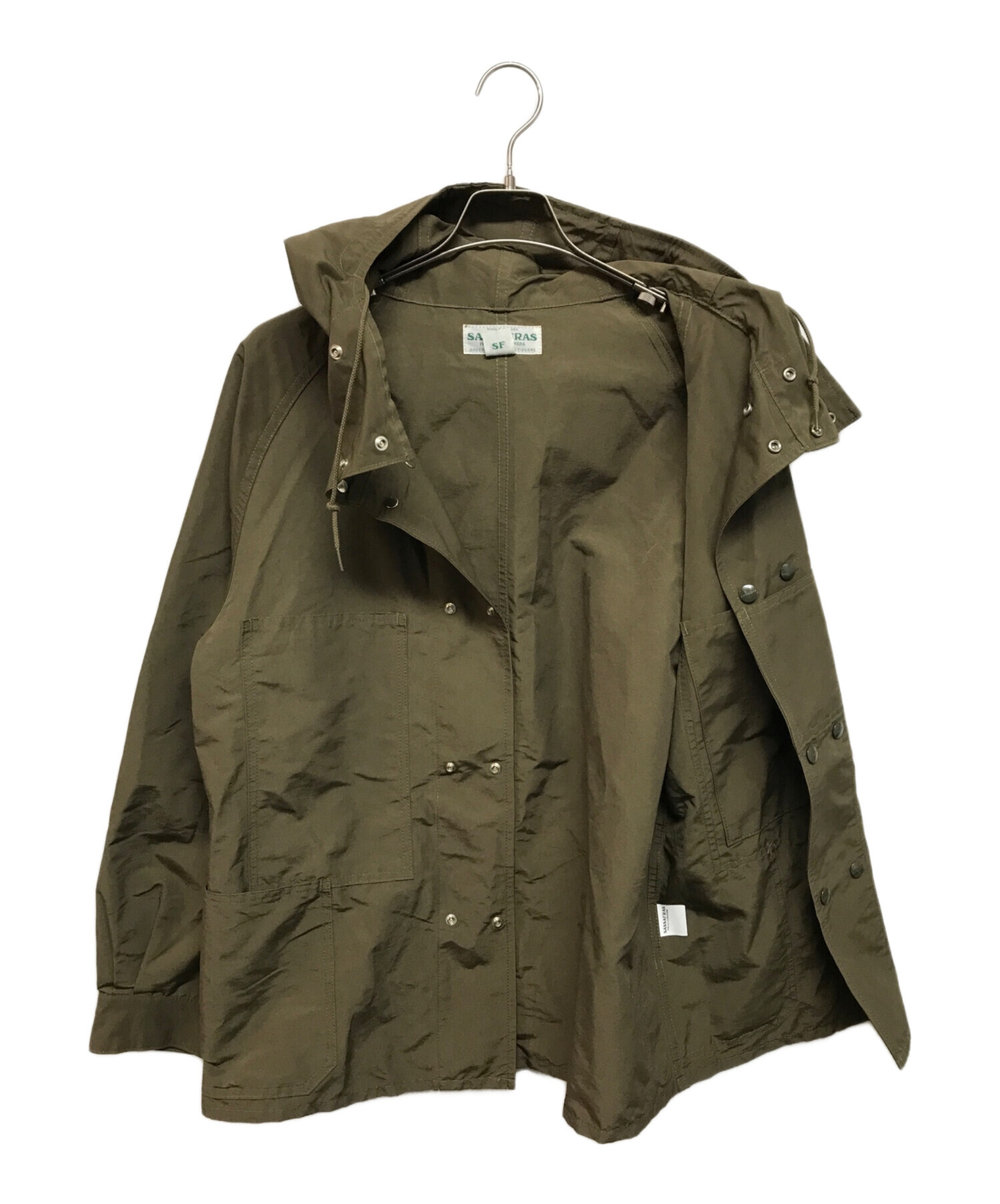 中古・古着通販】SASSAFRAS (ササフラス) Blower Bud TP Jacket カーキ 
