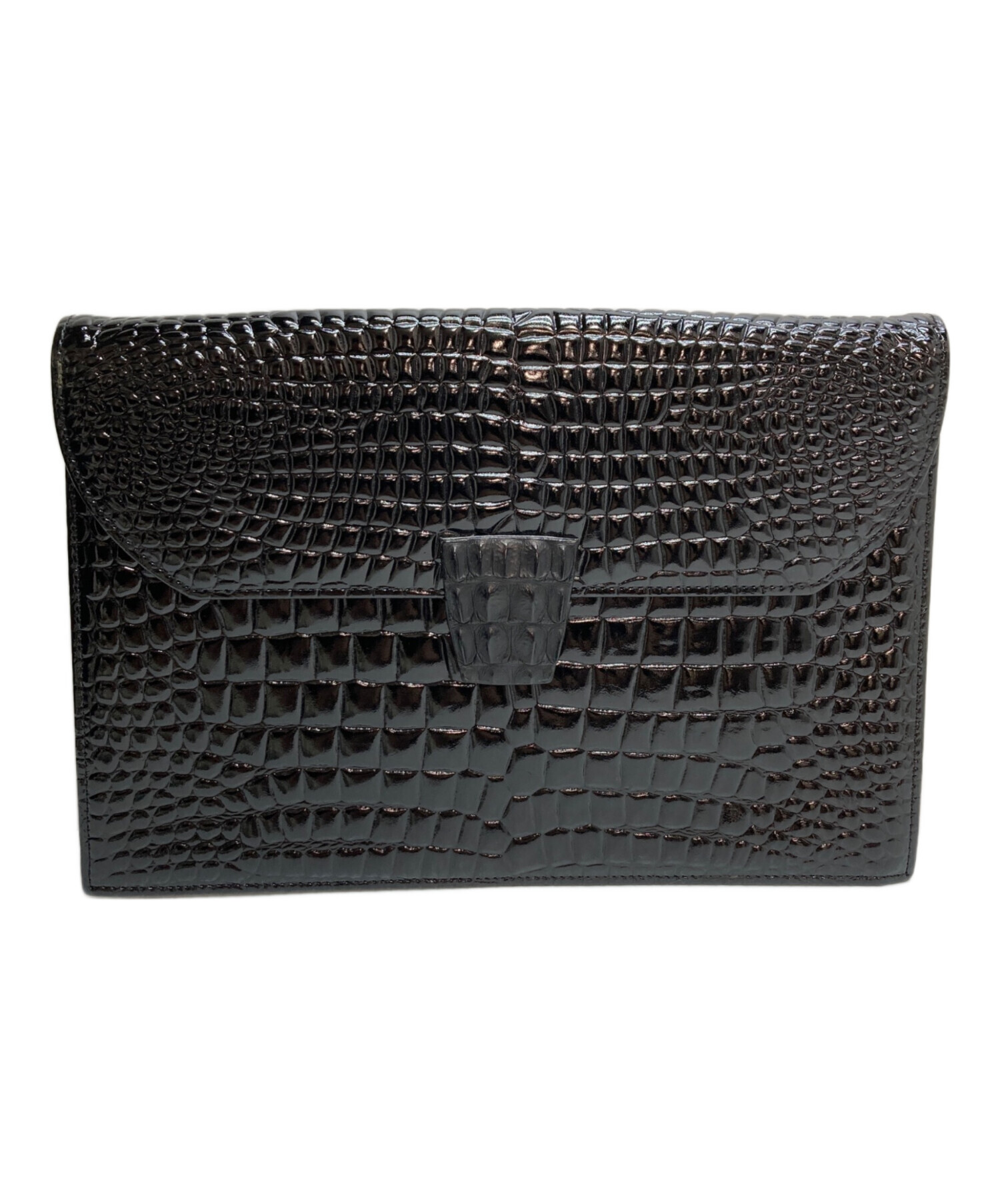 中古・古着通販】Yves Saint Laurent (イヴサンローラン) クロコ型押し 