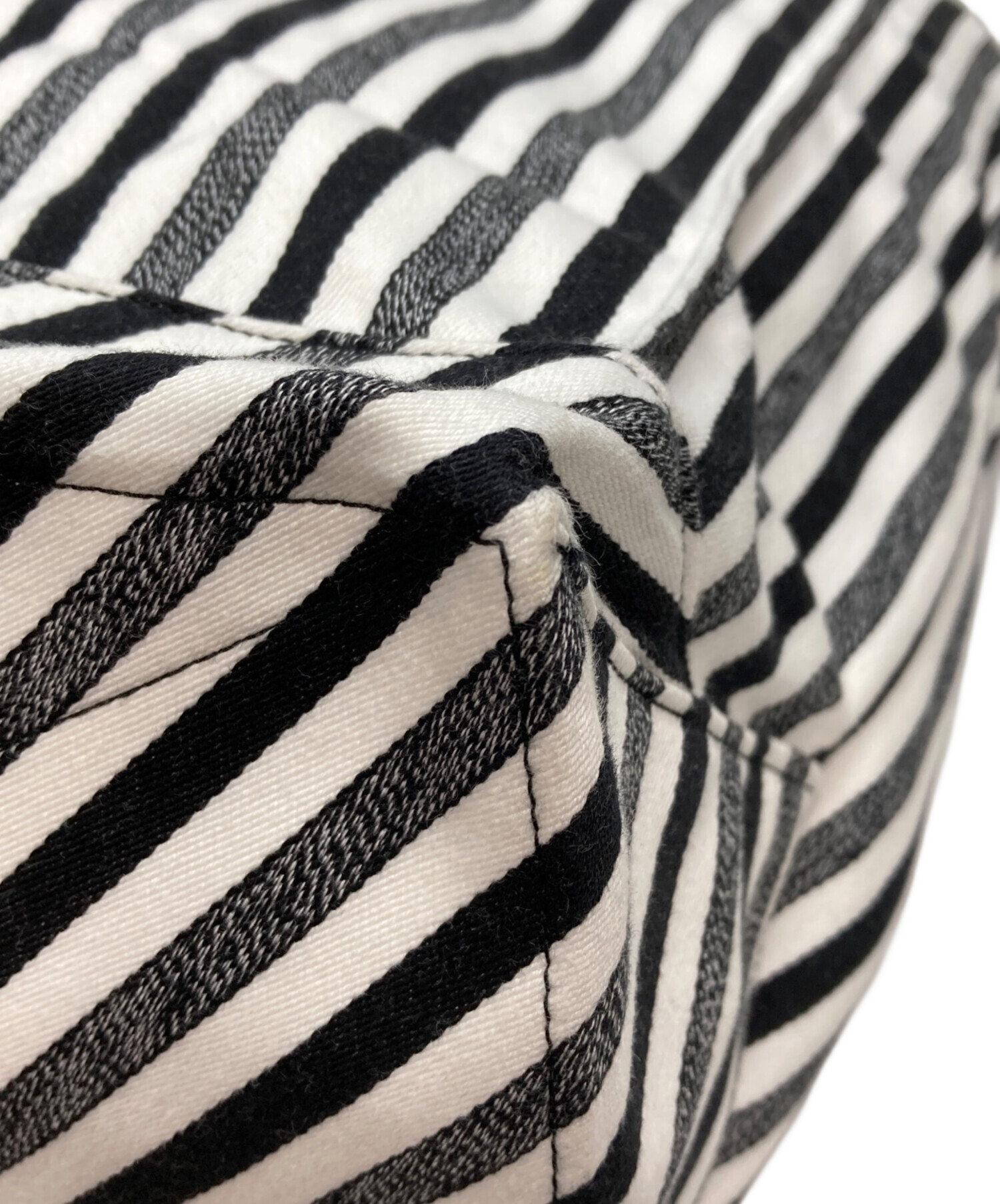 中古・古着通販】BLAMINK (ブラミンク) ストライプトートバッグ