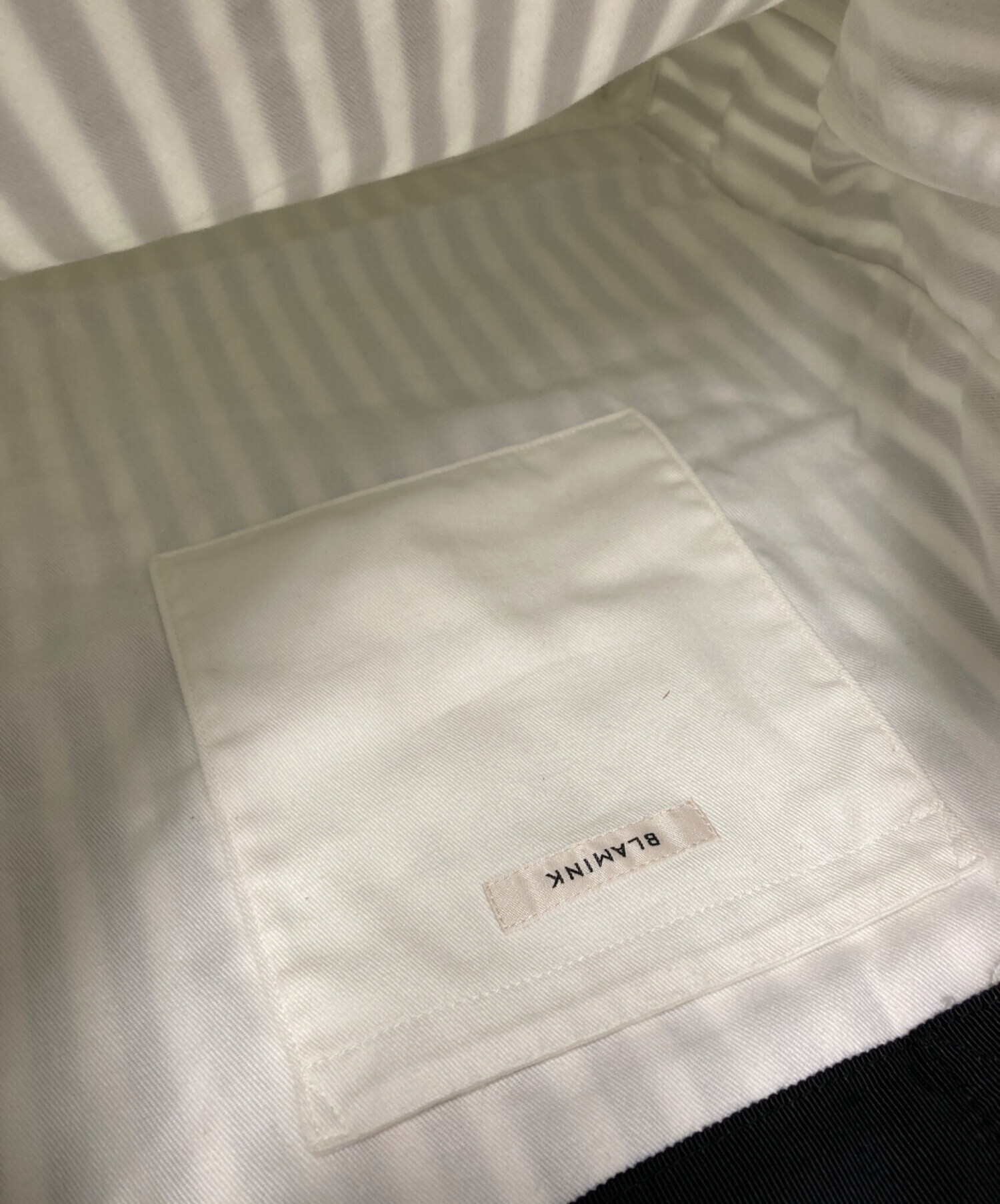 中古・古着通販】BLAMINK (ブラミンク) ストライプトートバッグ 