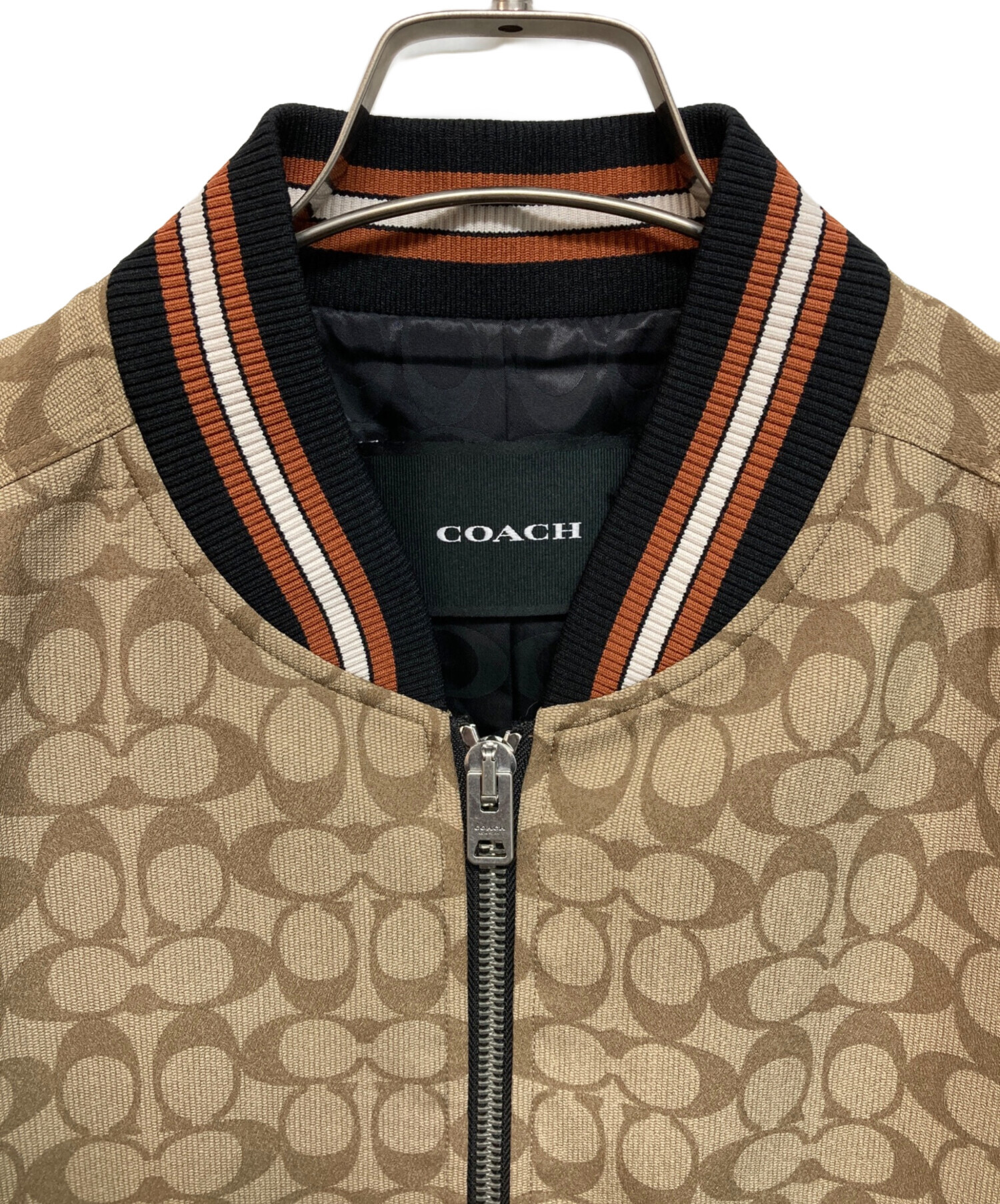 COACH コーチ　シグネチャー スーベニア ジャケット　CG666ユニセックス COACH コーチ シグネチャー スーベニア ジャケット CG666ユニセックス