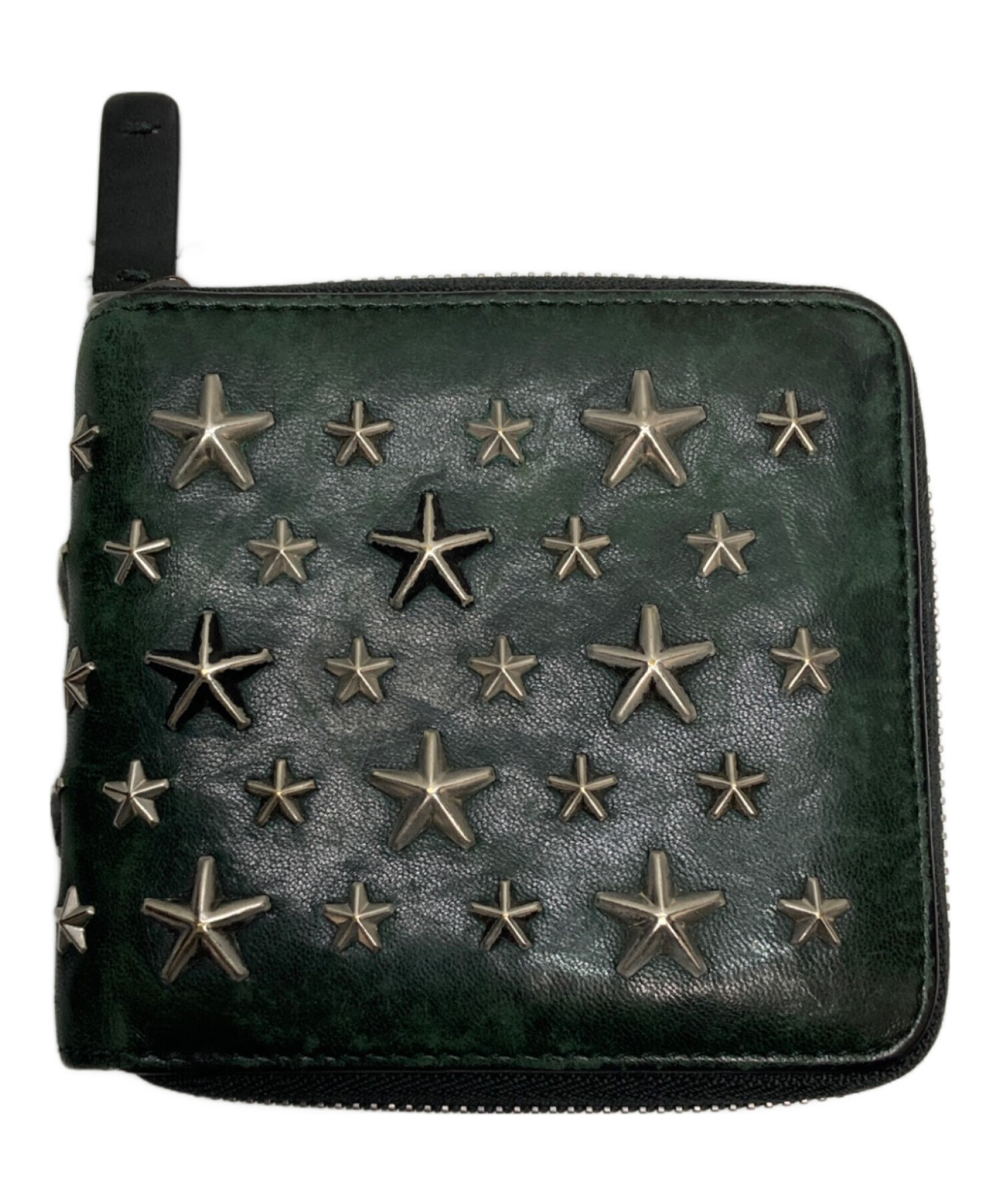 中古・古着通販】JIMMY CHOO (ジミーチュウ) 財布 グリーン｜ブランド 