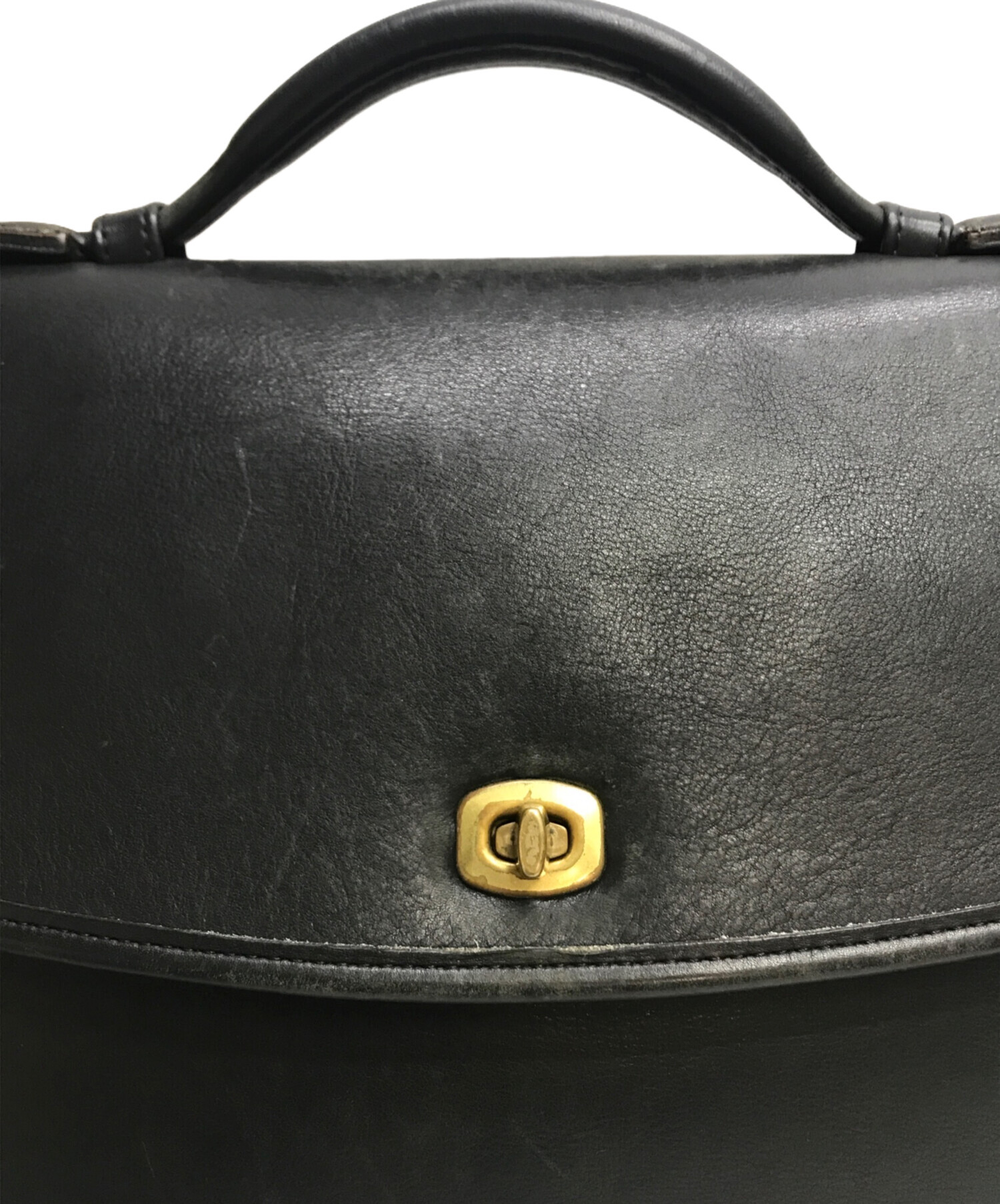 Vintage COACH オールレザー メッセンジャーバッグ A4収納 黒 Vintage COACH オールレザー メッセンジャーバッグ A4収納 黒 楽天市場