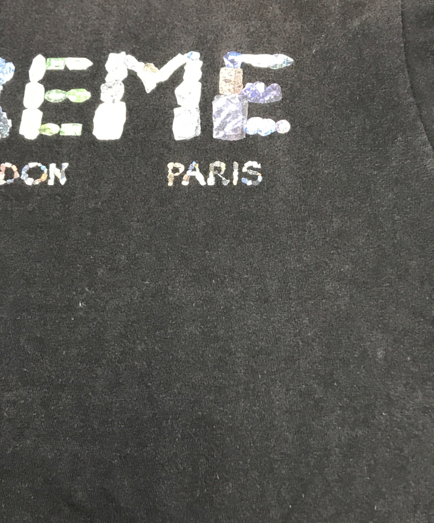 中古・古着通販】SUPREME (シュプリーム) Rocks Tee ブラック サイズ:L 