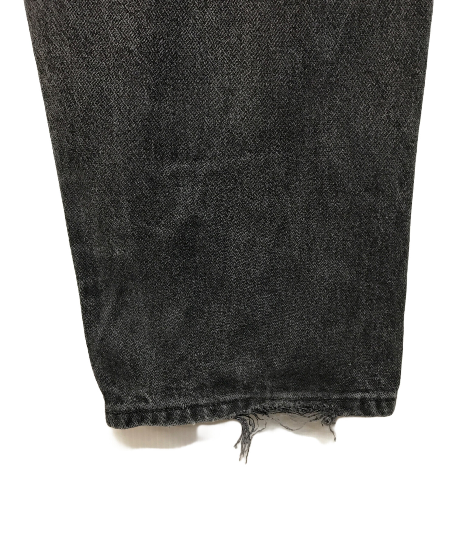 中古・古着通販】Wrangler (ラングラー) 90sデニムパンツ ブラック