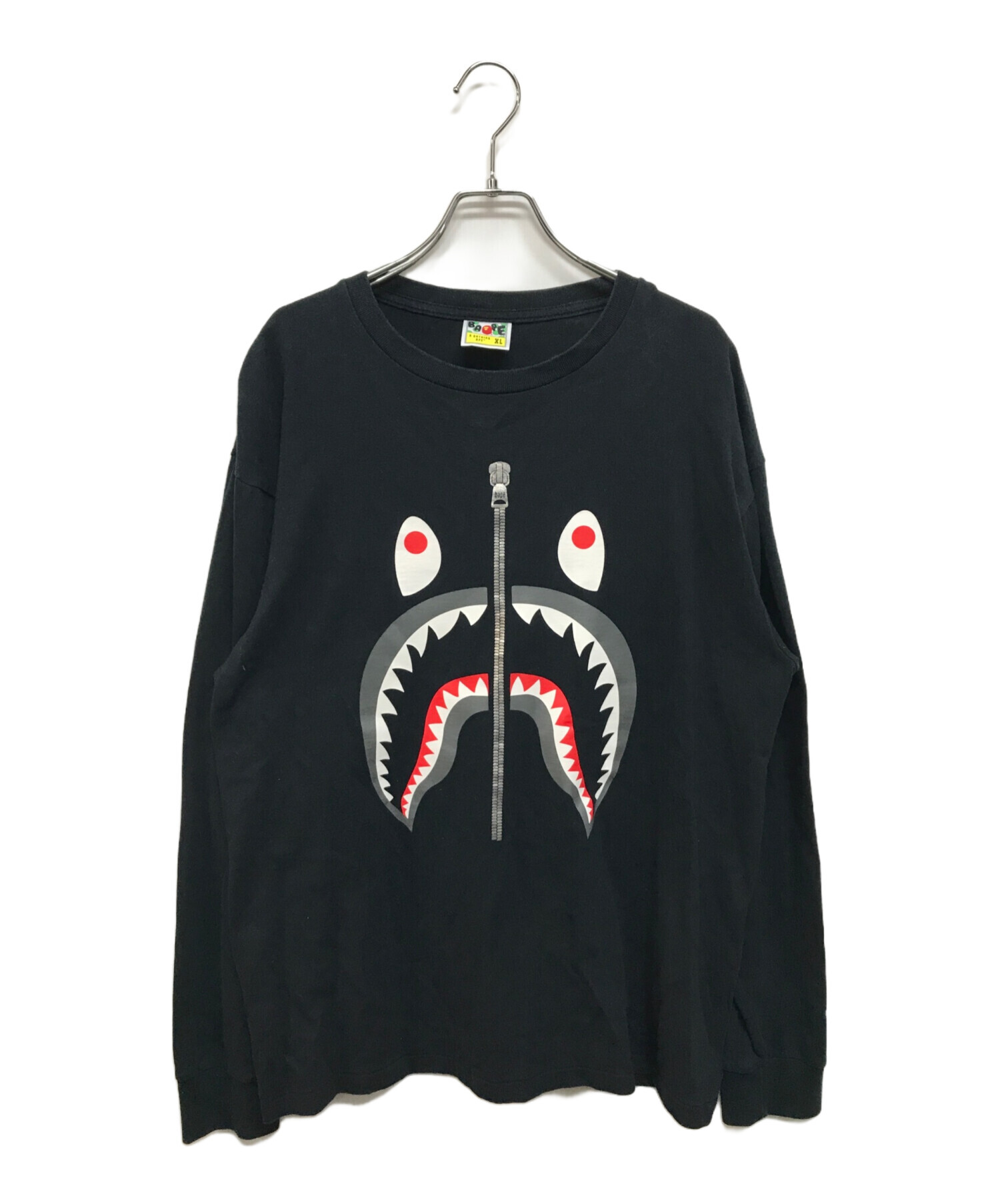 中古・古着通販】A BATHING APE (ア ベイシング エイプ) SHARK L/S TEE 