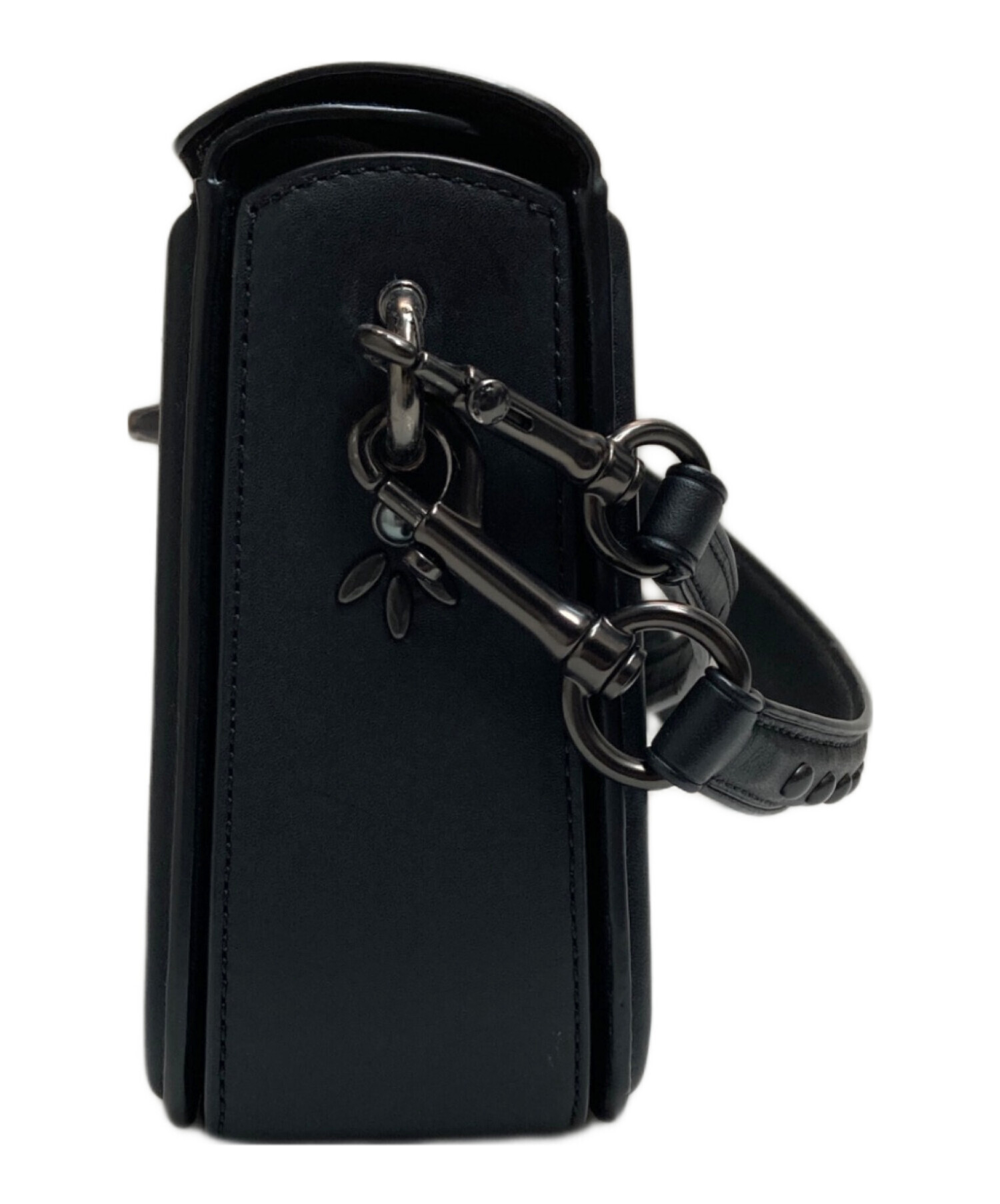 中古・古着通販】COACH (コーチ) ペイジ クロスボディバッグ ブラック