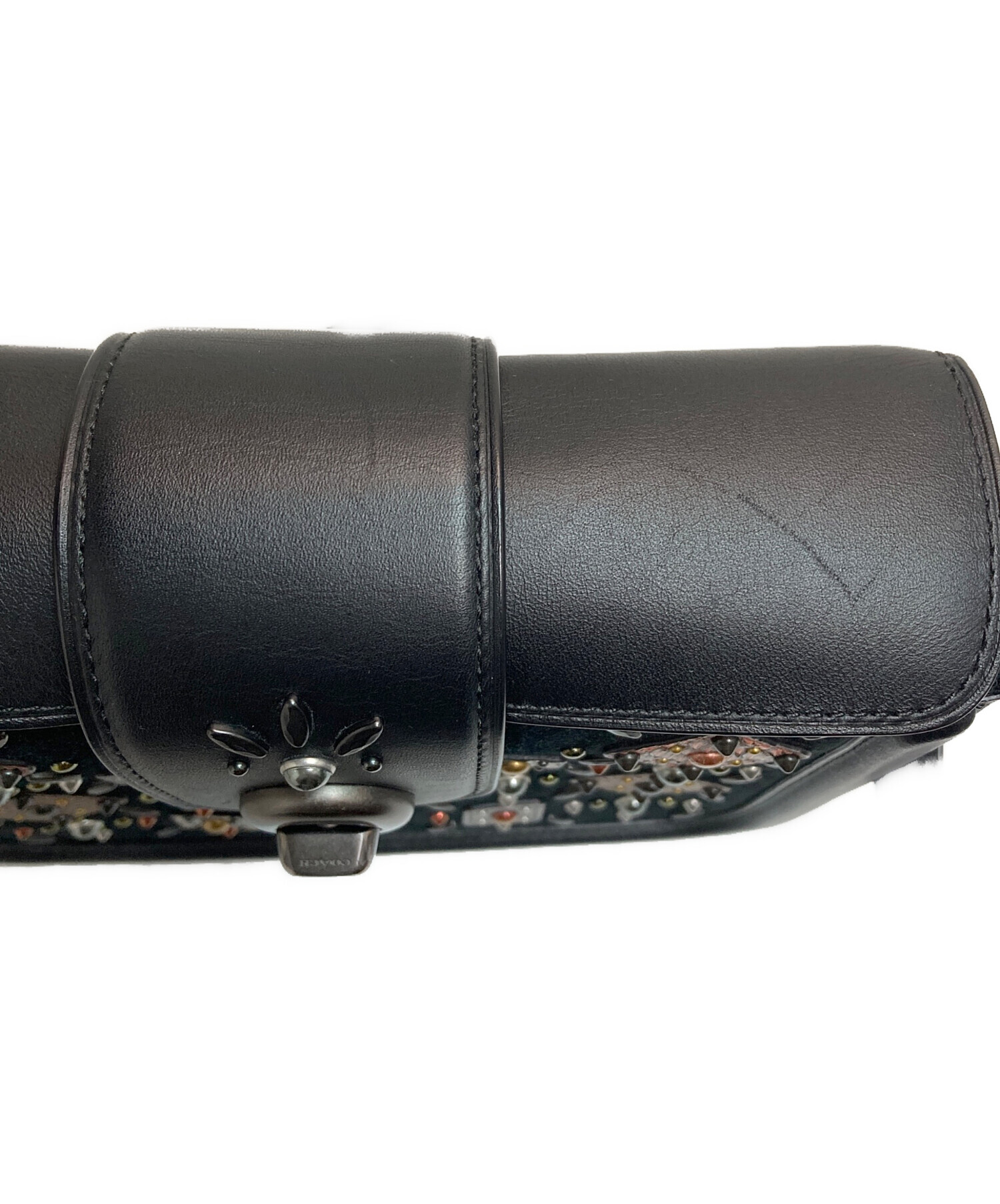 中古・古着通販】COACH (コーチ) ペイジ クロスボディバッグ ブラック 
