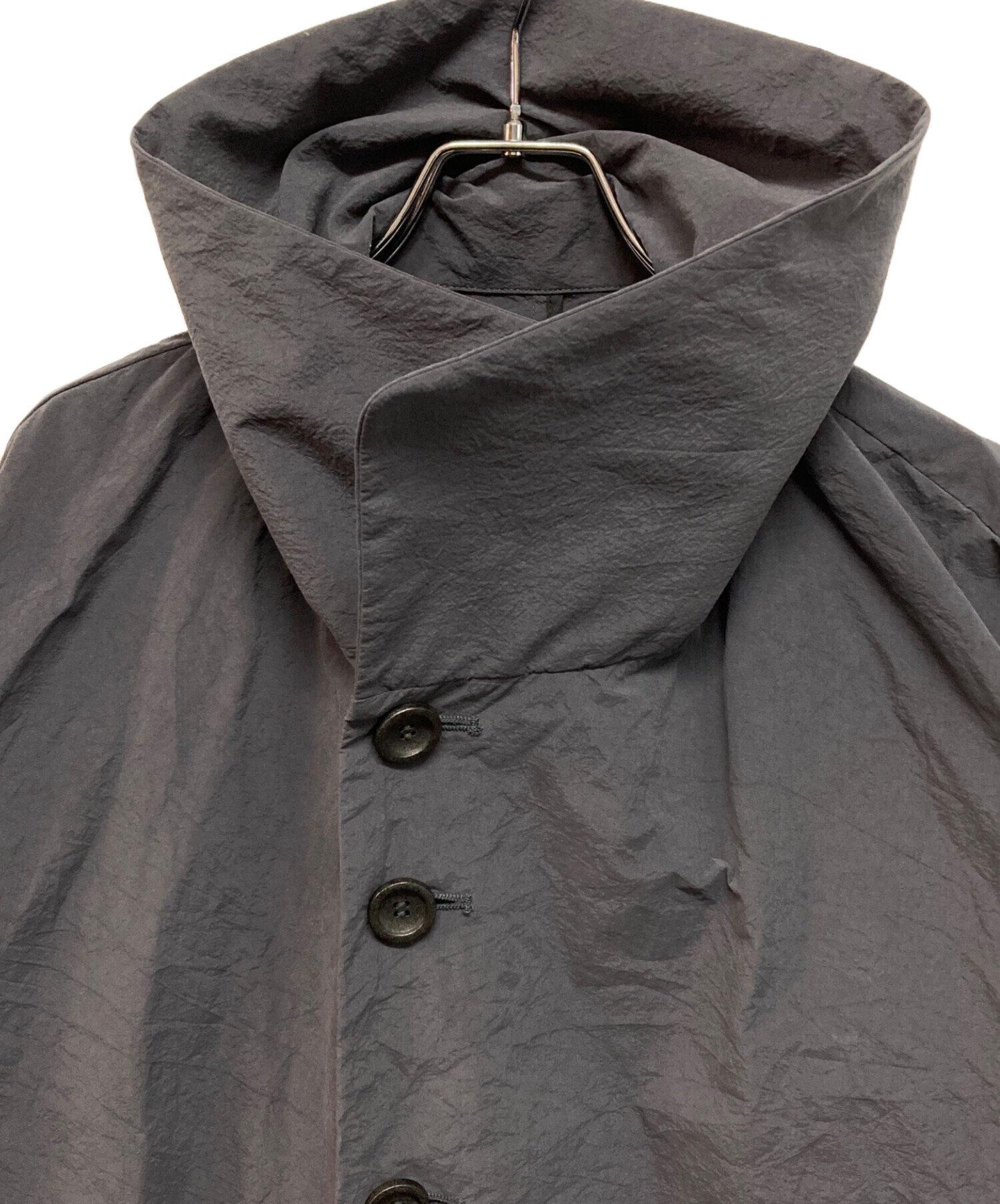 中古・古着通販】TROVE (トローヴ) PAPERI COAT チャコールグレー