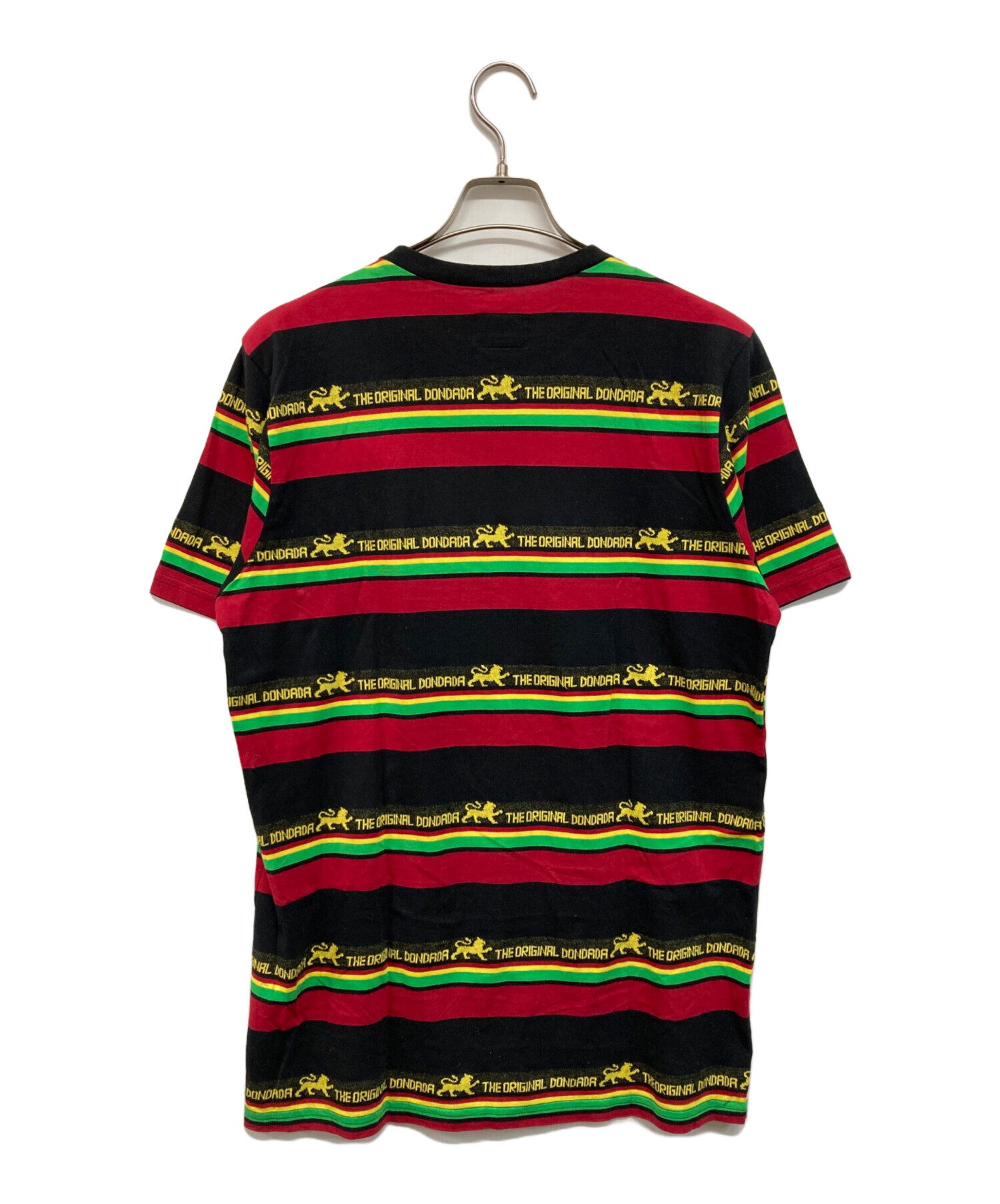 ジ*ン様 Stussy ラスタカラー グラフィック Tシャツ 中古・古着通販】stussy (ステューシー) ラスタカラーボーダーTシャツ
