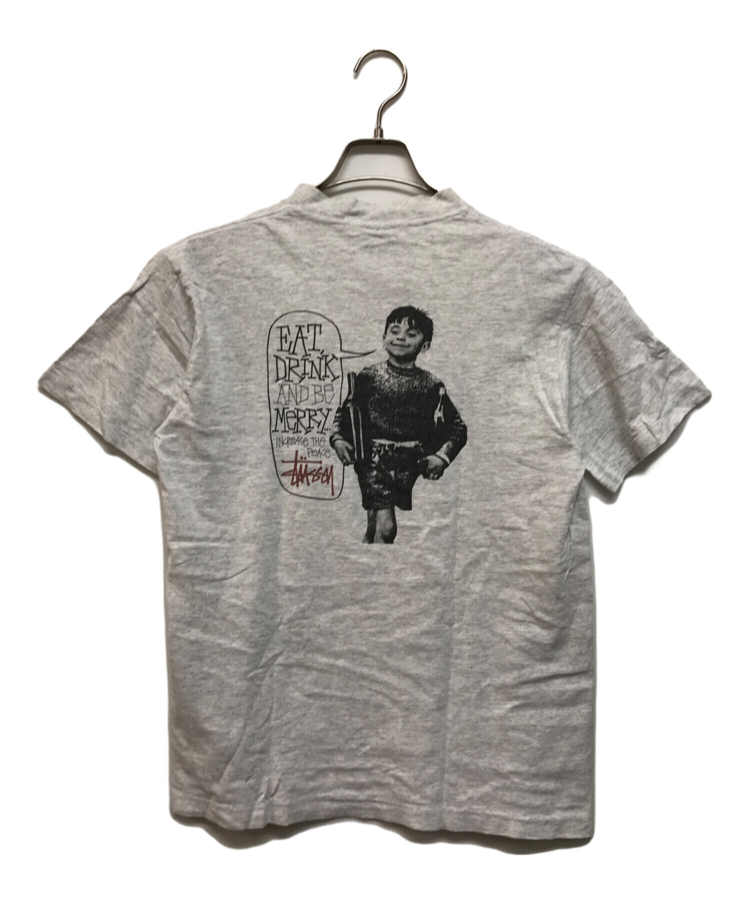 中古・古着通販】stussy (ステューシー) 80s EAT DRINK Photo TEE