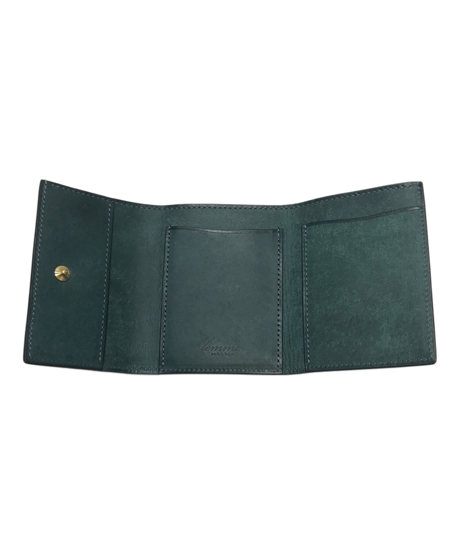 中古・古着通販】Lemma (レンマ) Recta 三つ折り財布 ペトローリオ