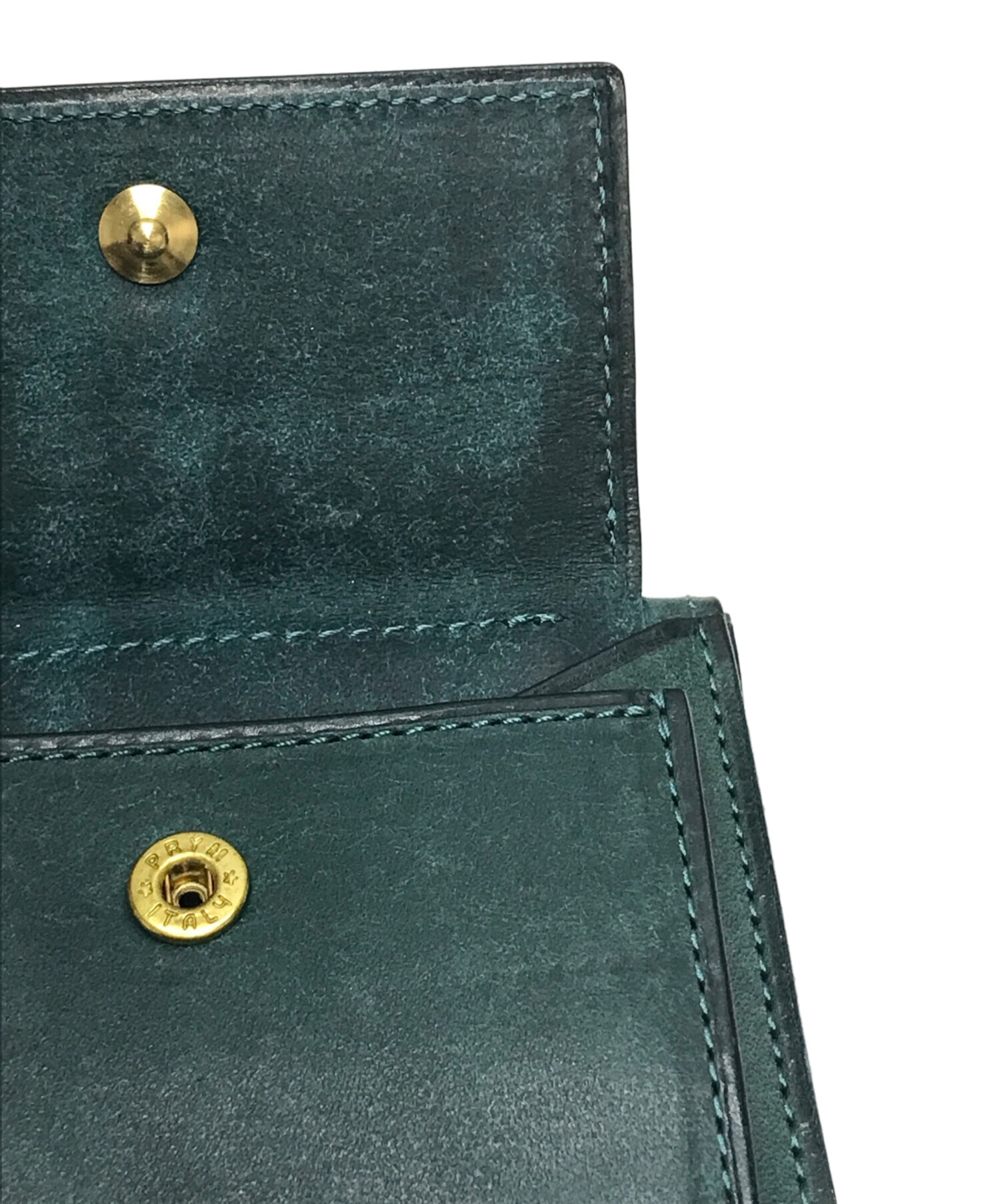 中古・古着通販】Lemma (レンマ) Recta 三つ折り財布 ペトローリオ