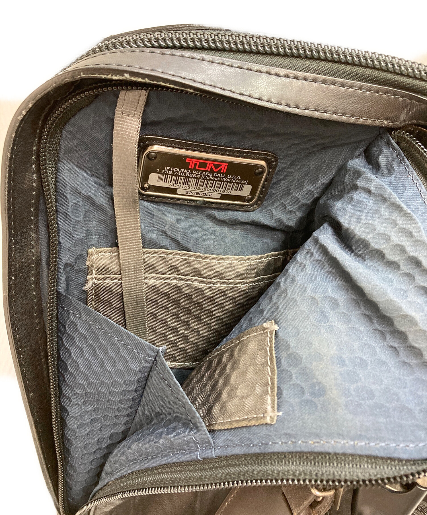 中古・古着通販】TUMI (トゥミ) ALPHA BRAVOオールレザー2WAYブリーフ