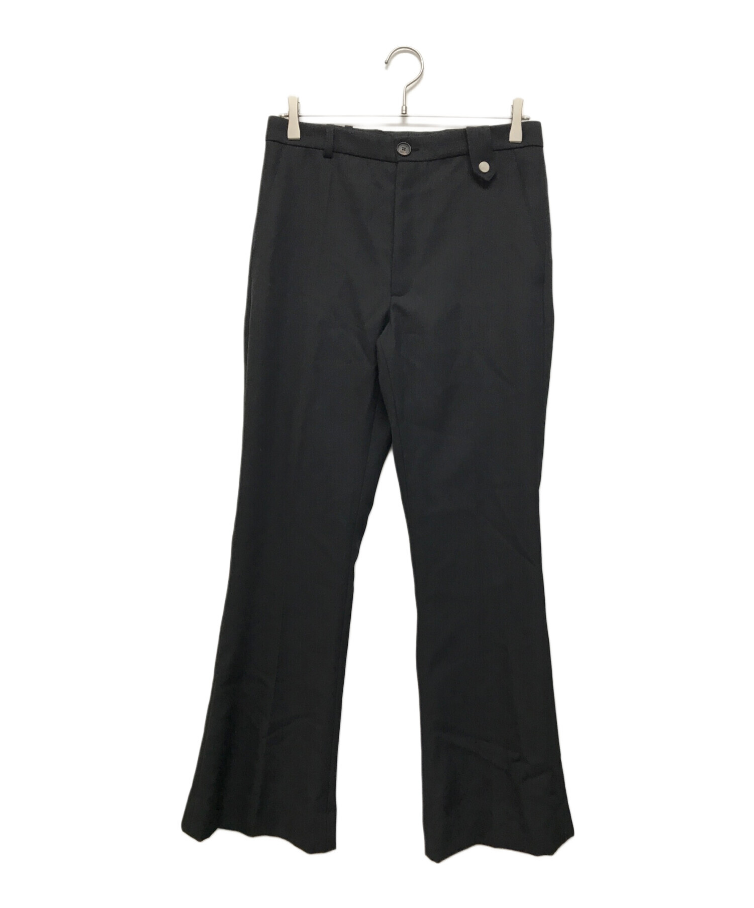EGONlab Samy trousers サイズ46 中古・古着通販】EGONLAB (エゴンラボ) samy pants ブラック サイズ