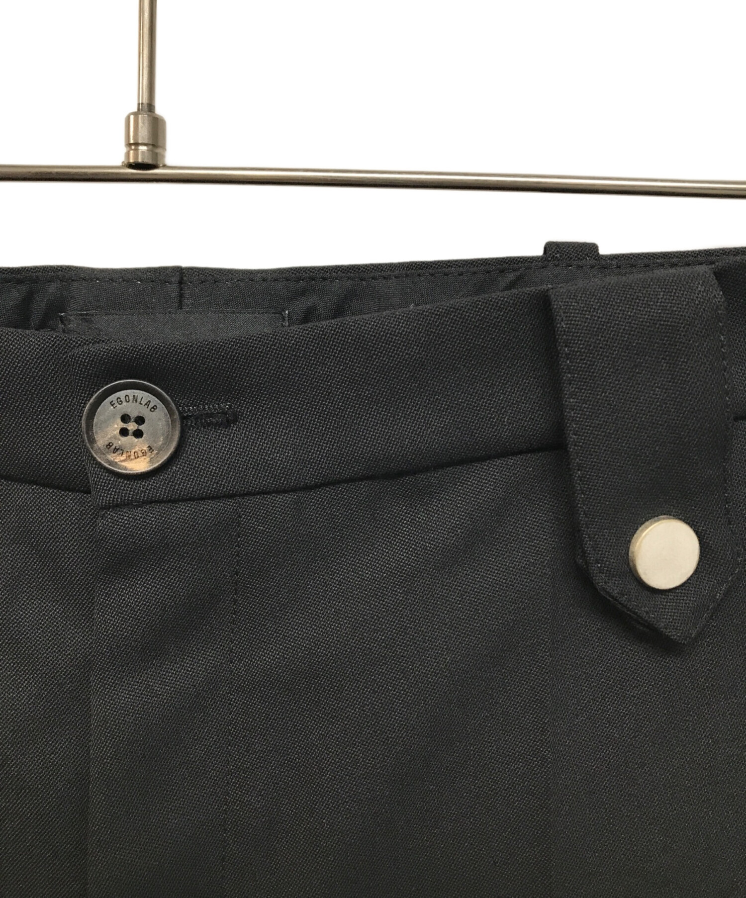 中古・古着通販】EGONLAB (エゴンラボ) samy pants ブラック サイズ