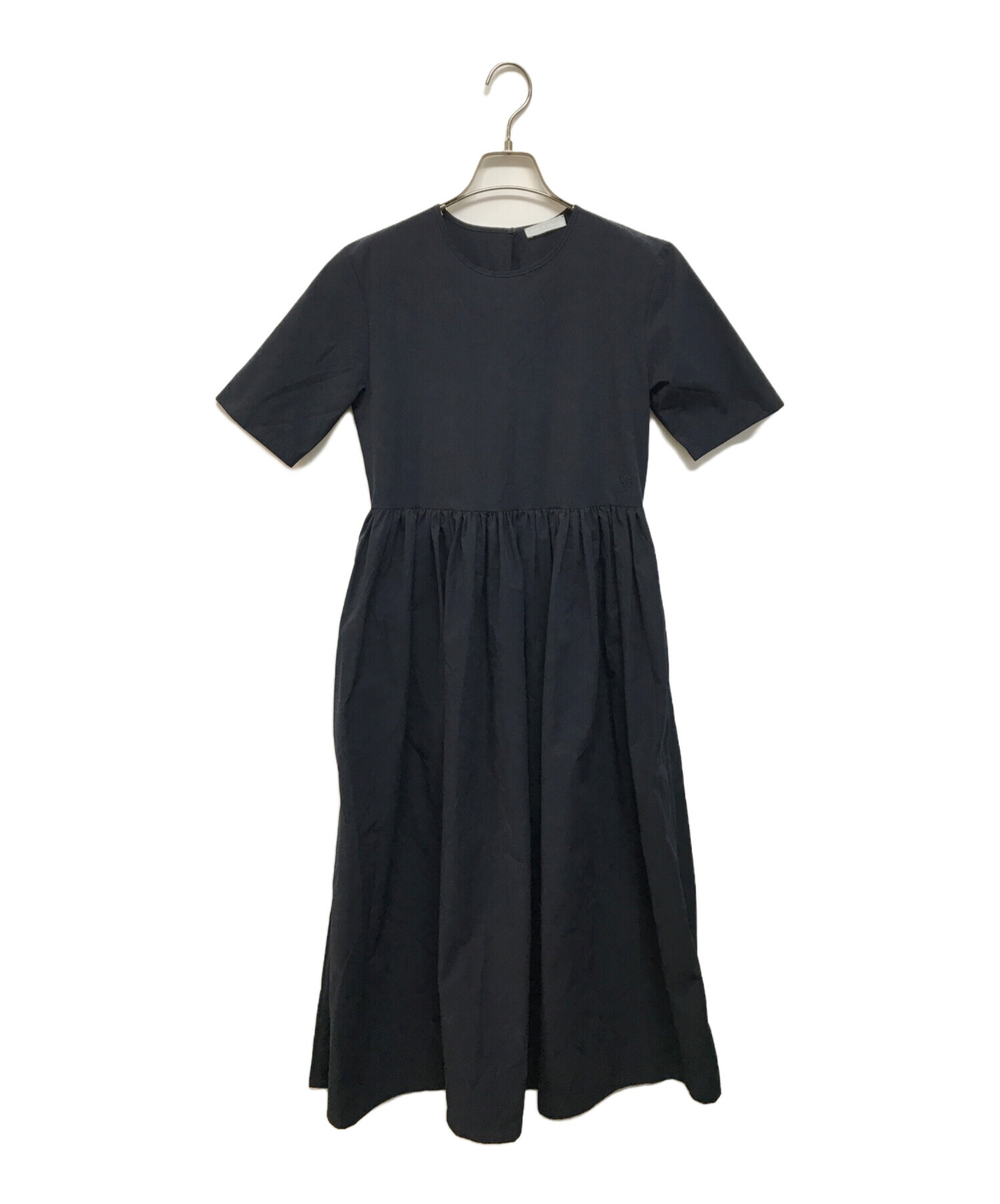 EVERYDAY DRESS long エブリデイドレス　ネイビー　Sサイズ 中古・古着通販】THE9SHOP (ザナインショップ) EVERYDAY DRESS LONG
