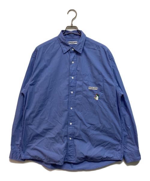 中古・古着通販】CAHLUMN (カウラム) Magazine Pocket Broad Shirt