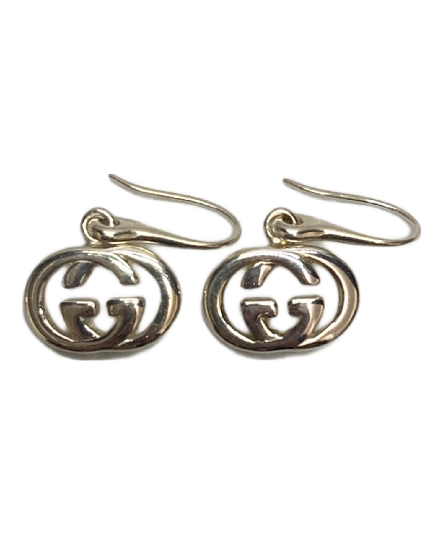 中古・古着通販】GUCCI (グッチ) Gロゴ ピアス シルバー｜ブランド 