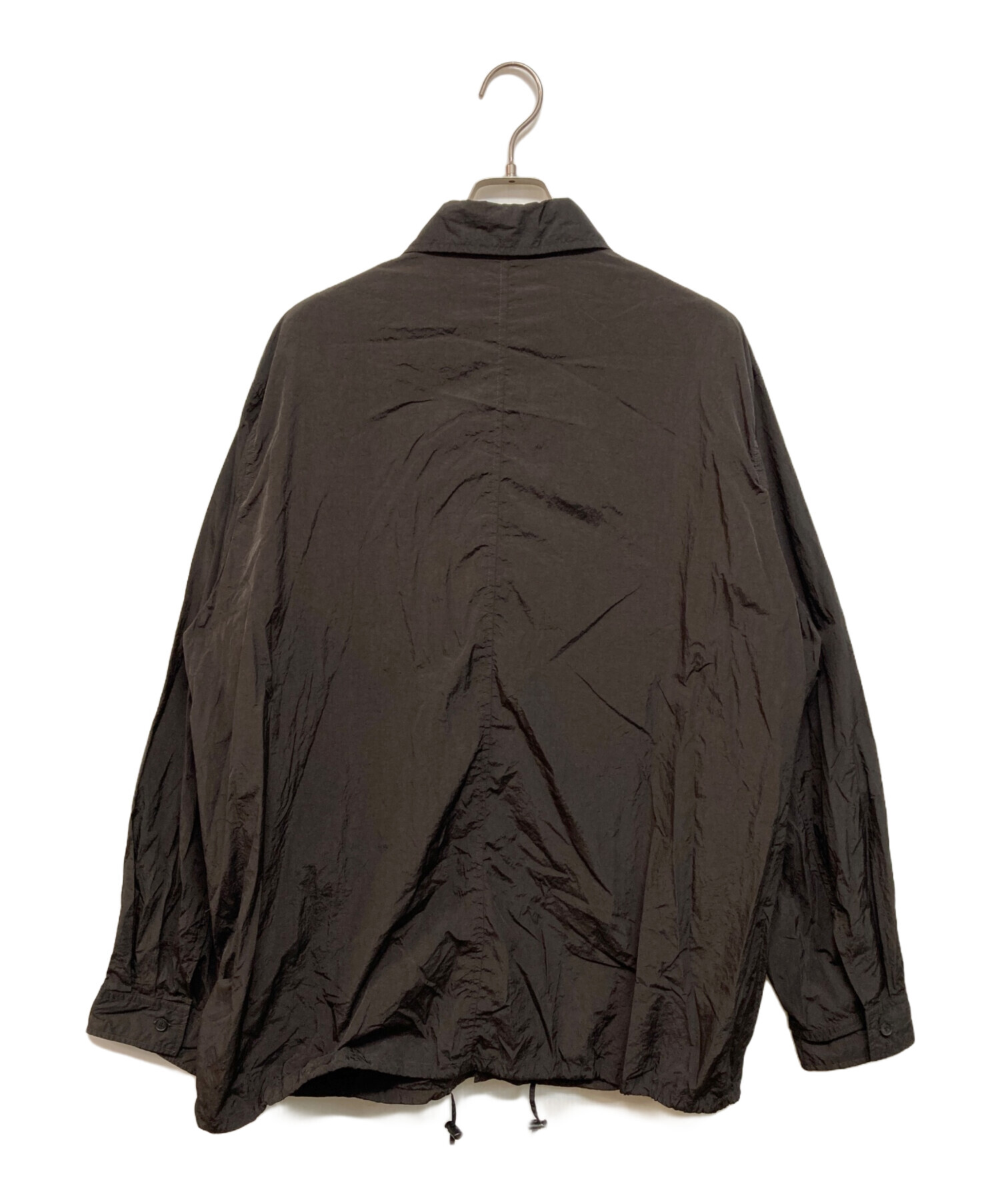 中古・古着通販】ATON (エイトン) HAND DYED NYLON SHIRT JACKET